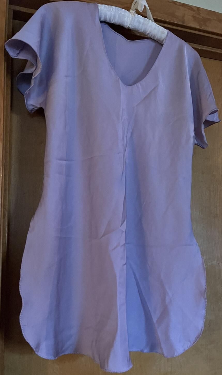 Vintage Ralph Montenero For Blanche Size P Short Night Gown