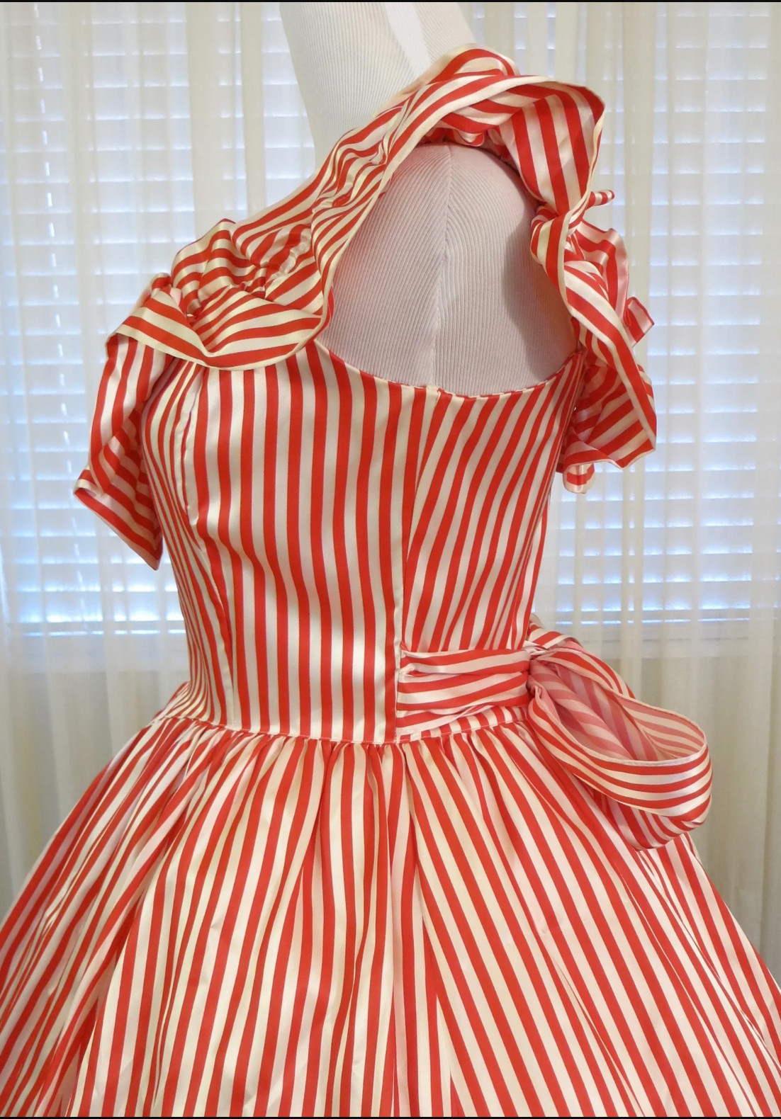 Vintage Prom Dress, Southern Belle dress, waist 27″