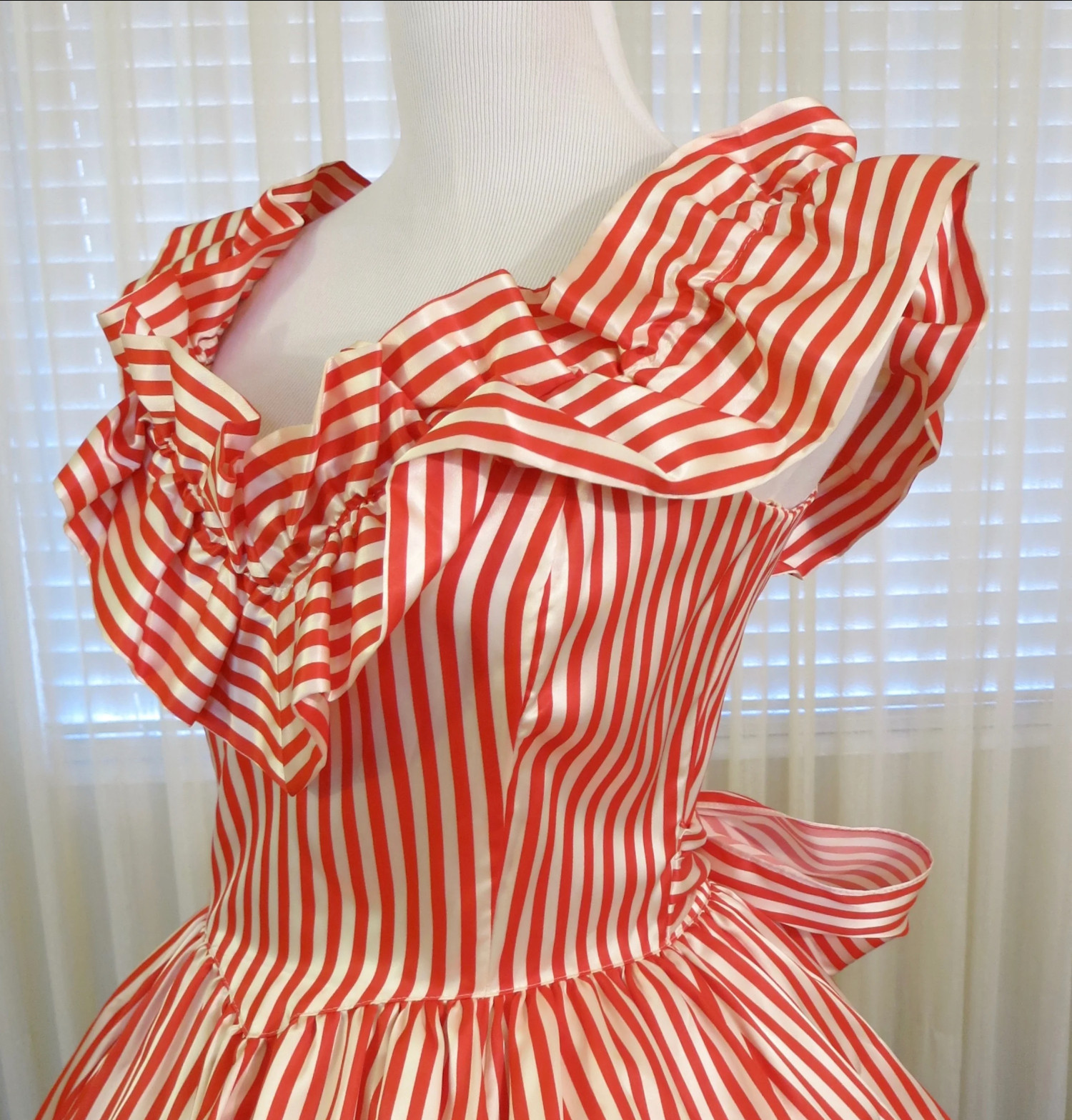 Vintage Prom Dress, Southern Belle dress, waist 27″