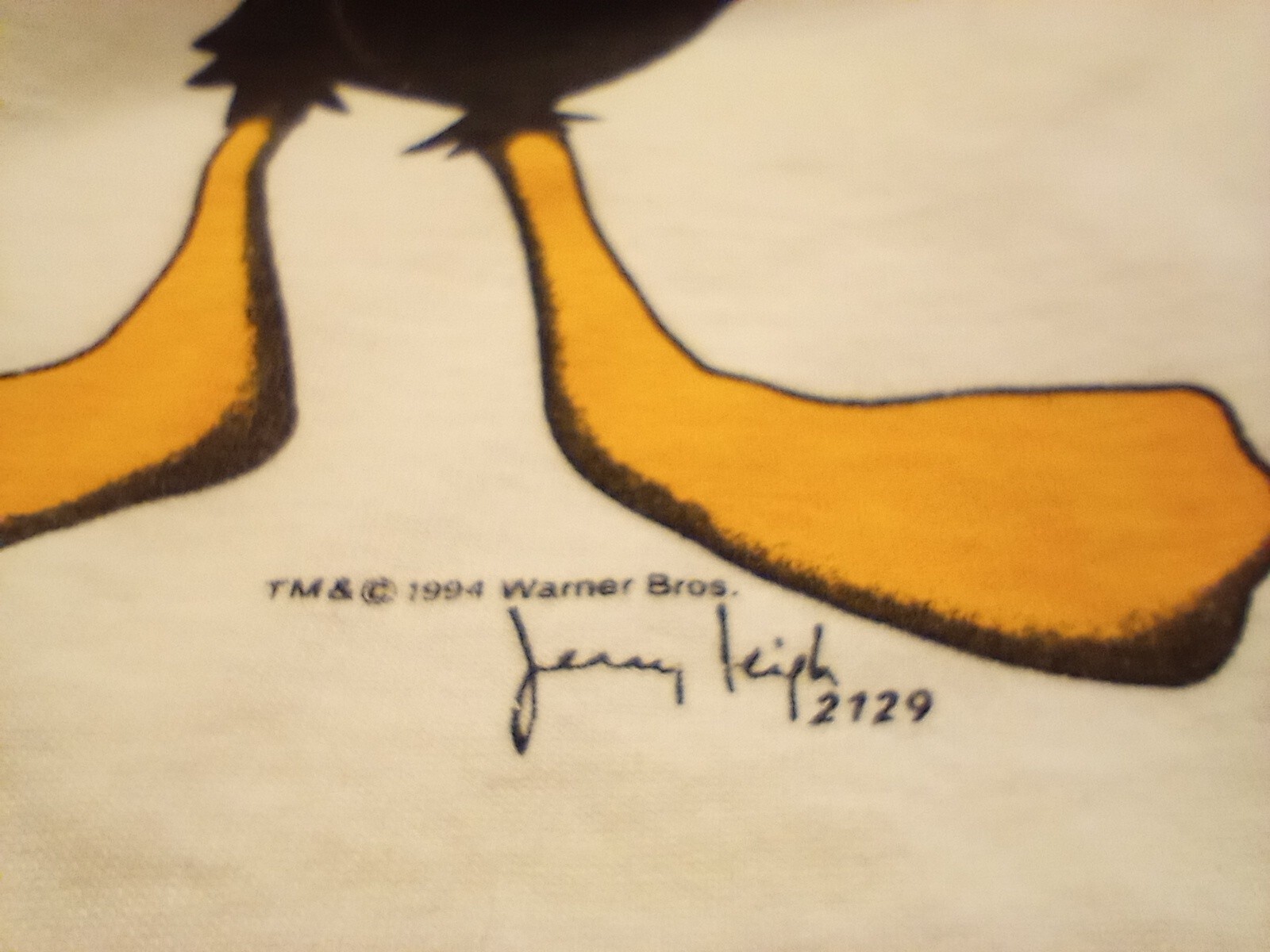 Vintage 90s Jerry Leigh Daffy Bugs Bunny Tasmanian Devil Looney Tunes Tank Top M