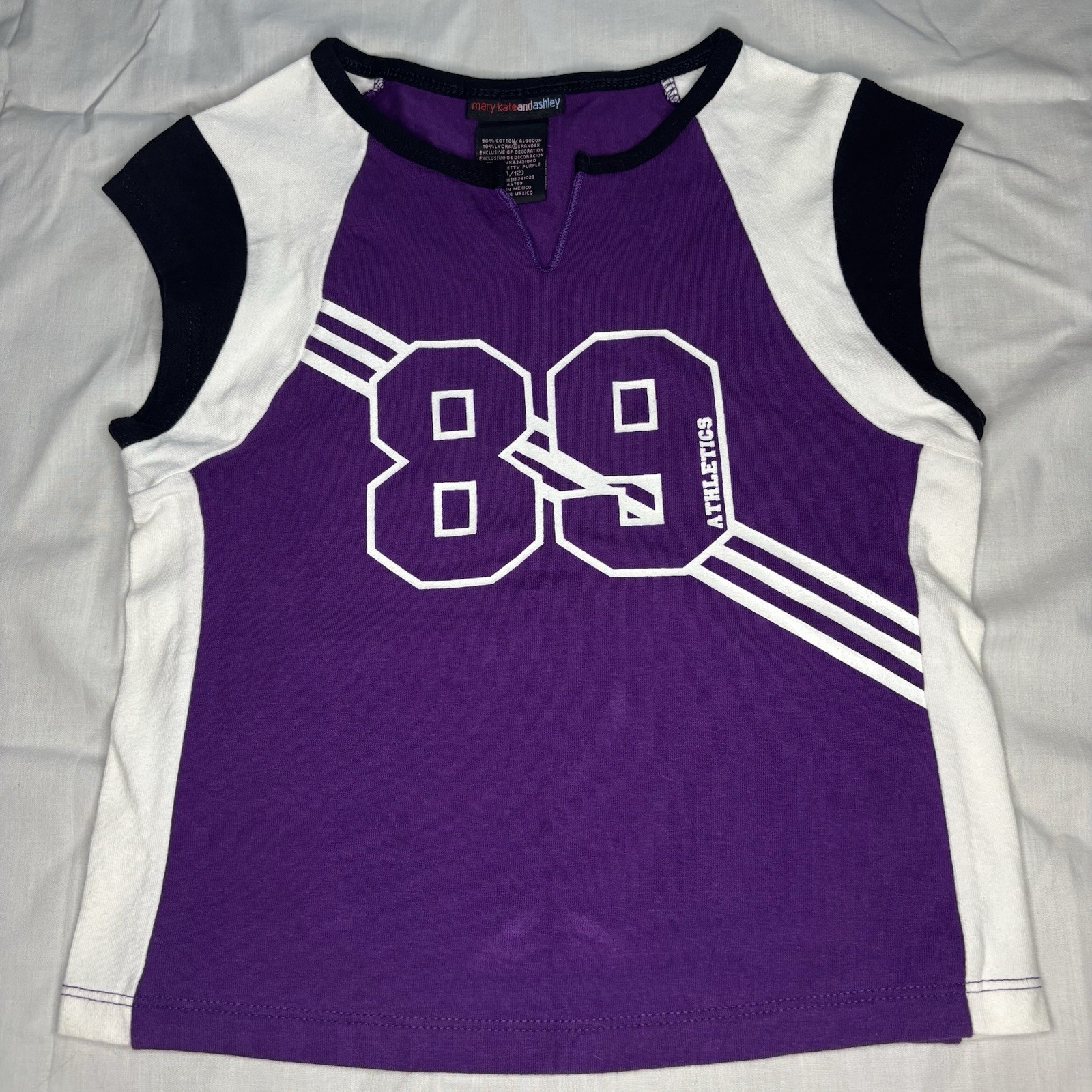 RARE Vintage Mary Kate & Ashley Olson Vintage Purple Tank Top 87 Size 10/12
