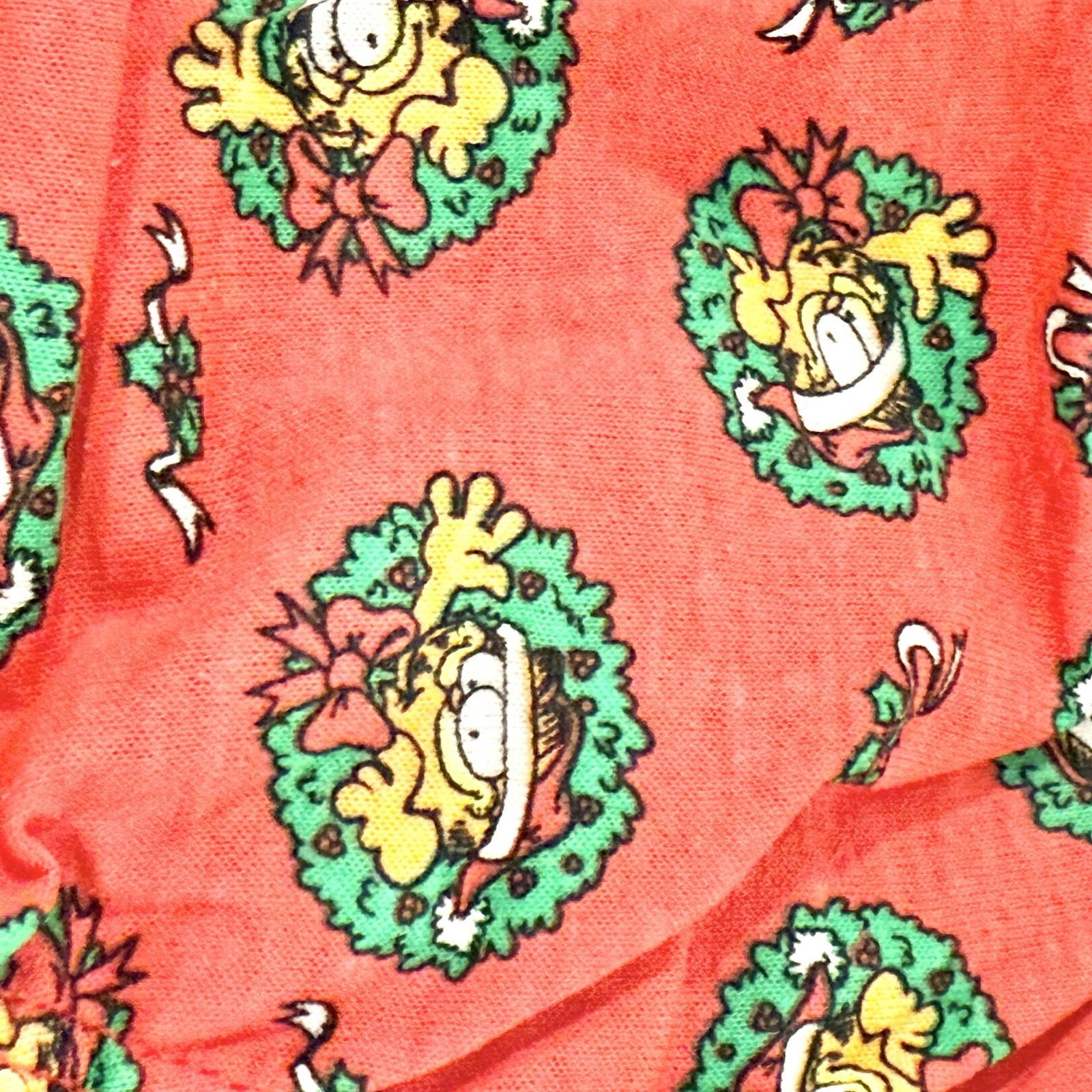 NWT 1978 Vintage Garfield Paws Underwear Christmas Cotton Panty Womens Size 7
