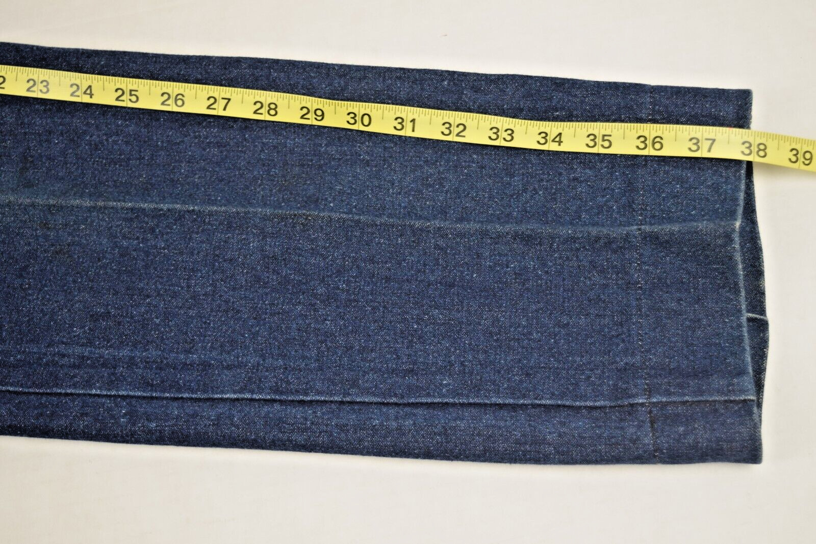 Vintage Jeans Jordache Horsehead Size 32 80s Blue Yellow Stitch High Waist