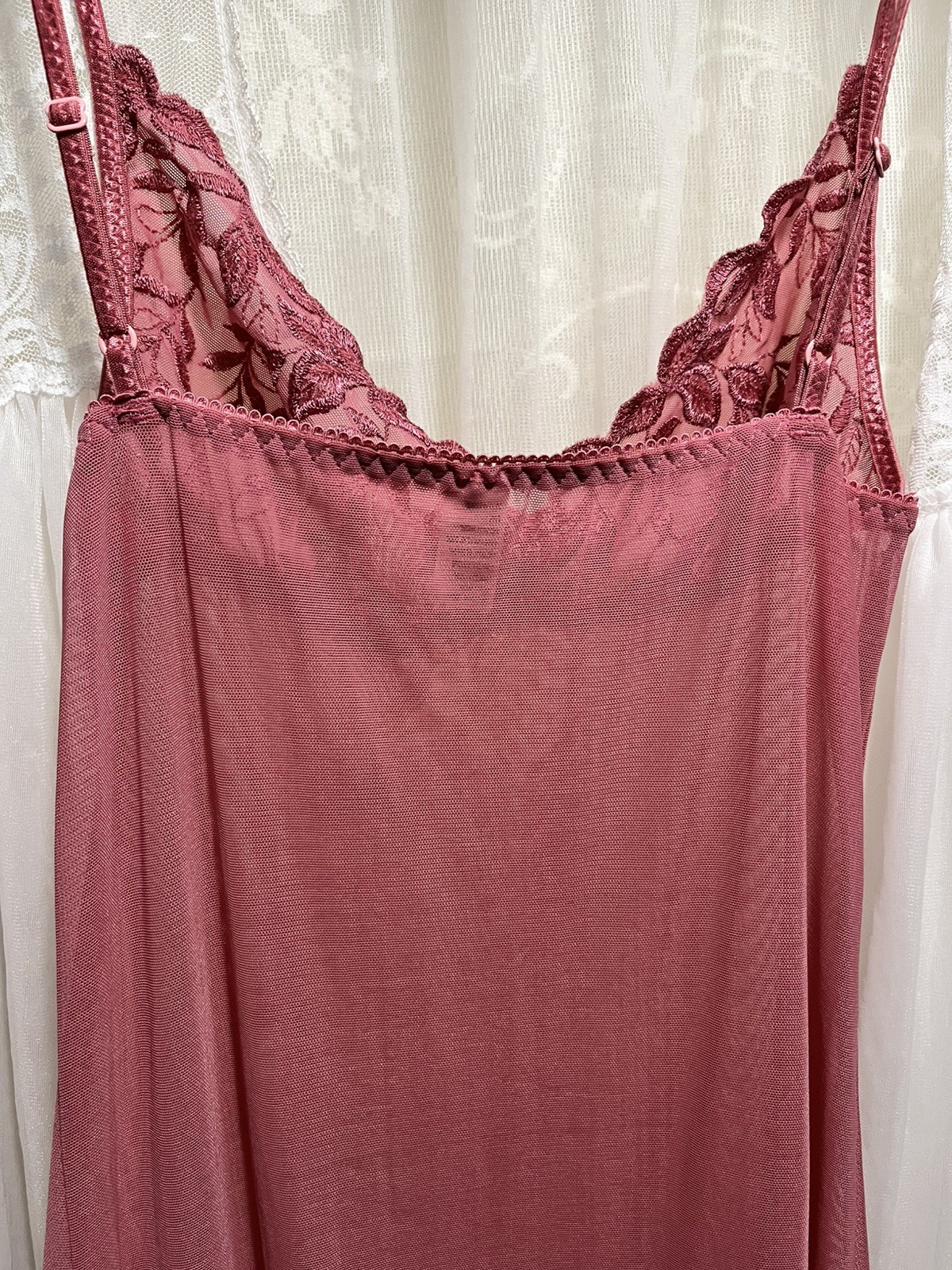Chiffon Brandywine Nightgown Sheer Babydoll Lingerie