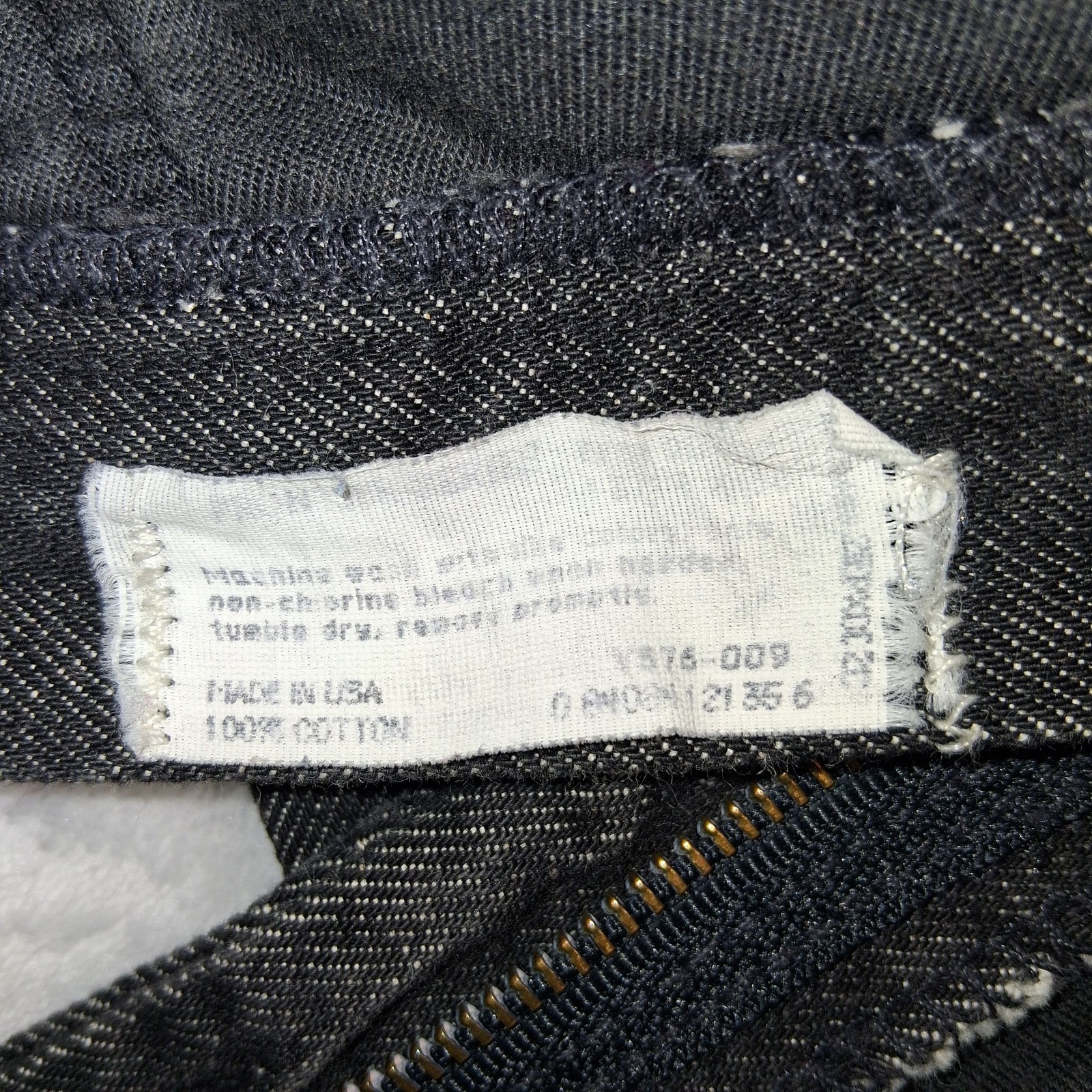 Frontier Series Vintage Black Denim Jeans V876-009 – Pre-owned Good