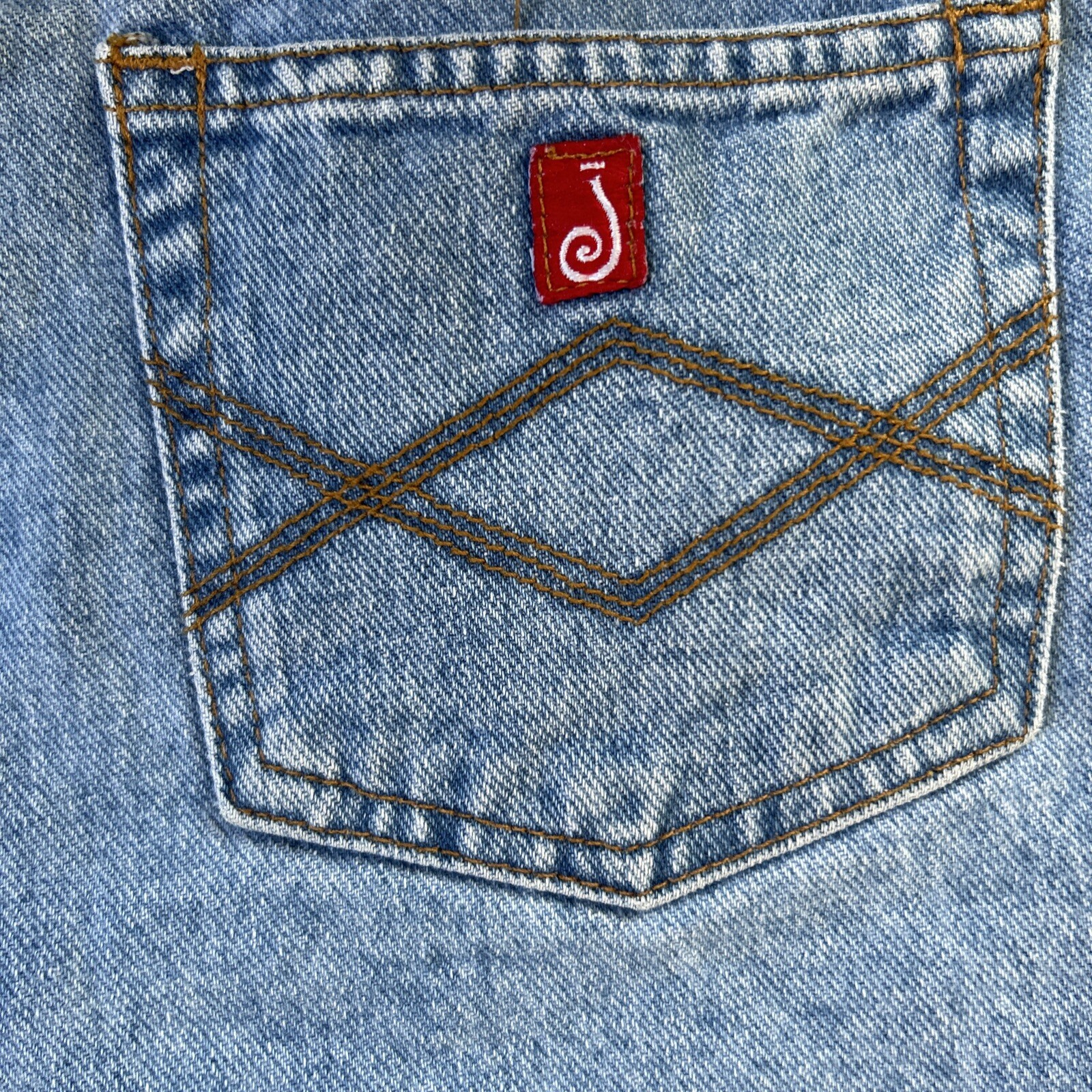 Vintage JOU JOU 90s BLUE JEANS DENIM SHORTS HI-WAIST CUTE!! Mom￼ Jean 11/12