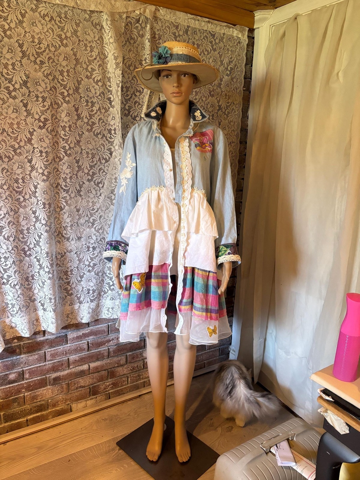 Upcycled Duster Handmade Fairy Style Jacket
