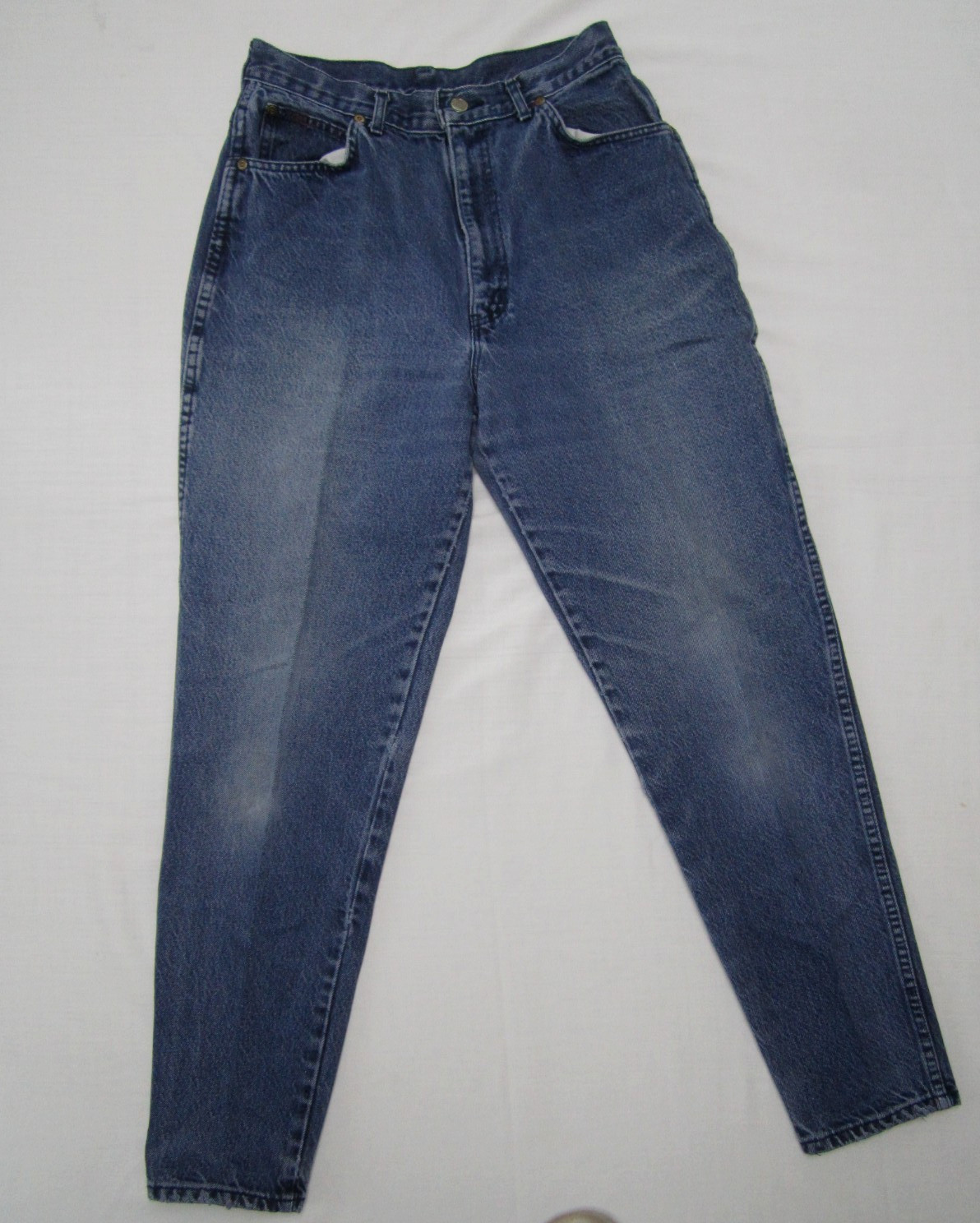 Vintage Chic Hipster Jeans Women’s MOM Denim PANTS 80s Sz 13 T High Waisted Worn
