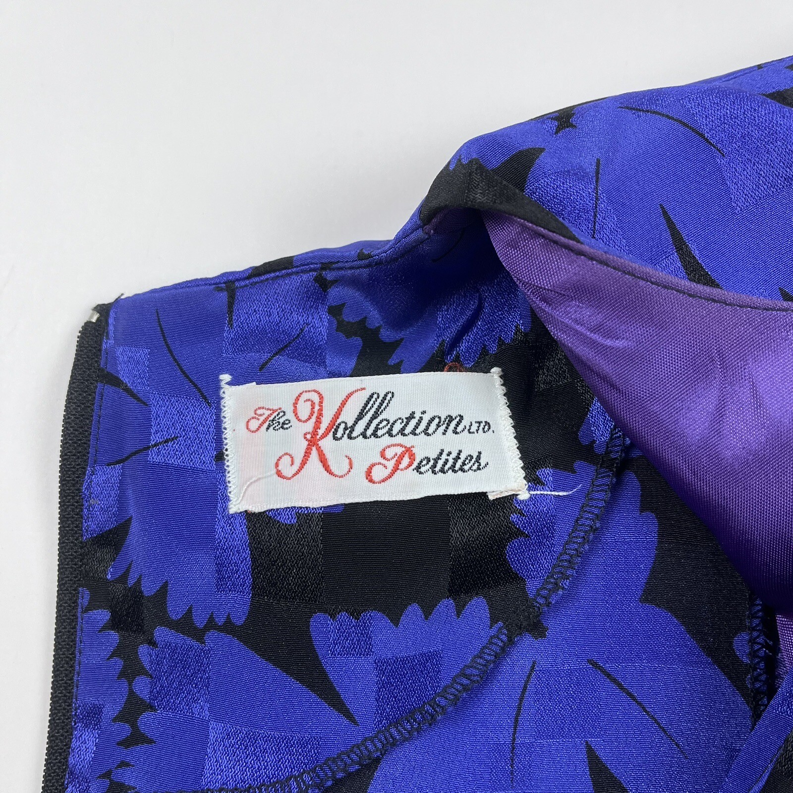 Vintage The Kollection Ltd. Petites 100% Silk Dress – Extra Small