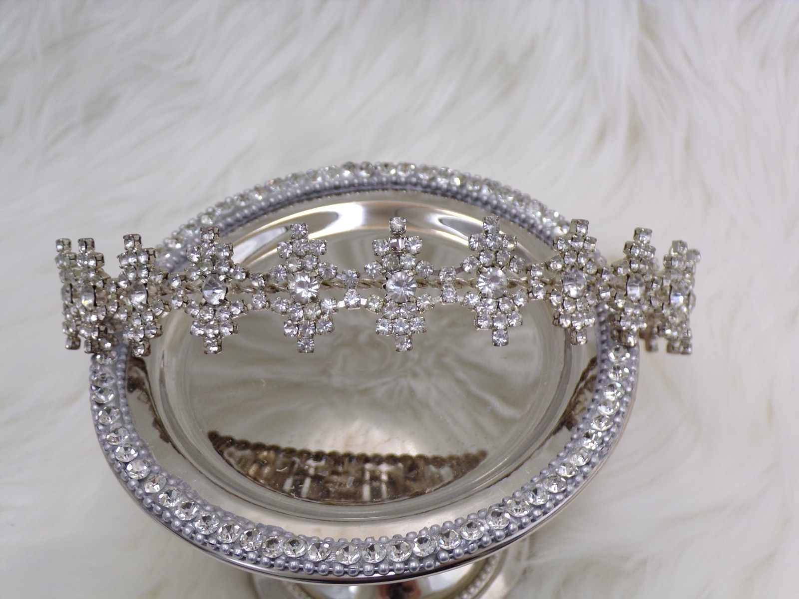 Antique Vintage Wedding Bridal Tiara Headpiece Style: Diane Crown