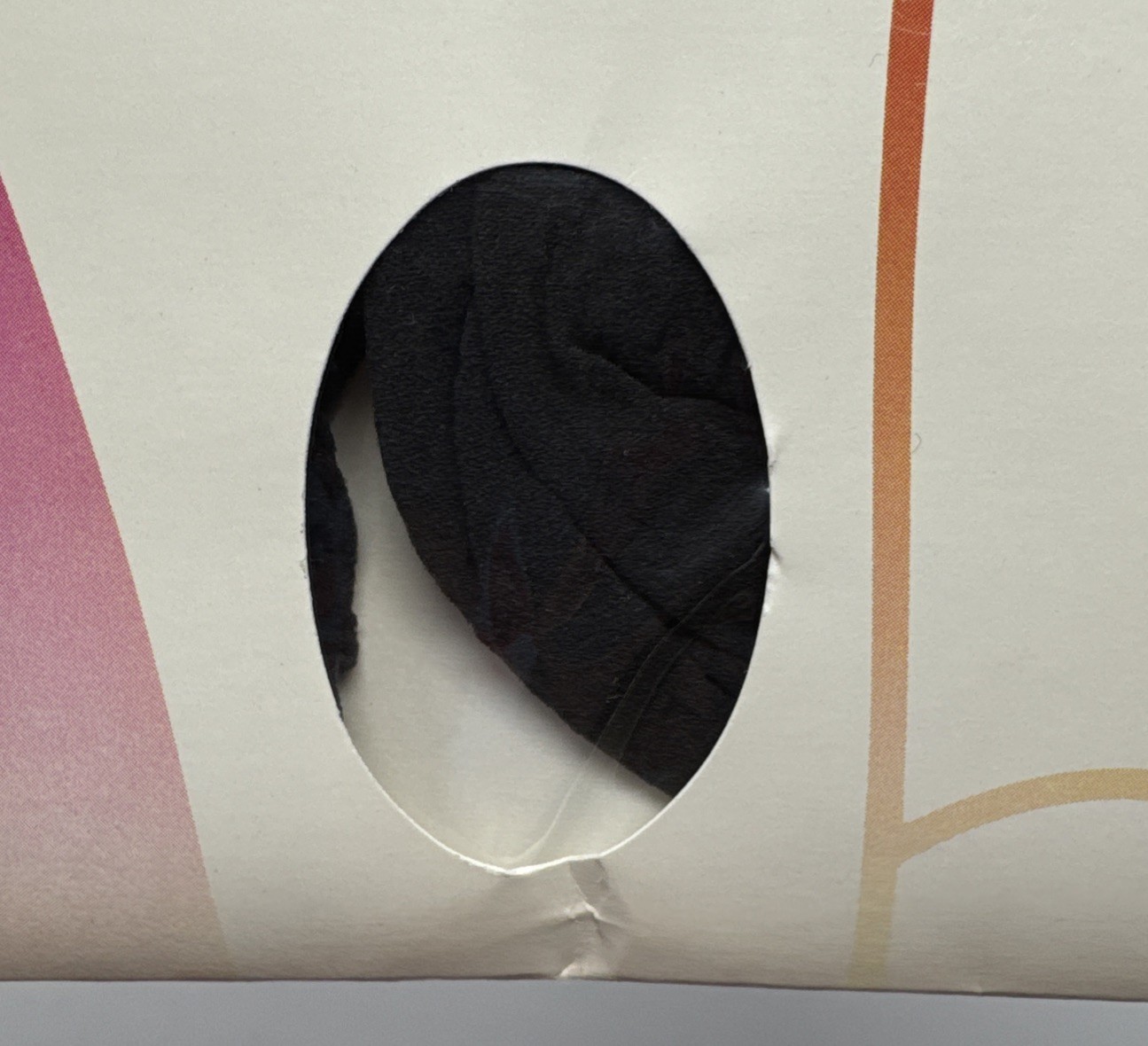 Vintage Coloralls Control Top Pantyhose(Size C-D Soft Black)Style 335 Sandalfoot