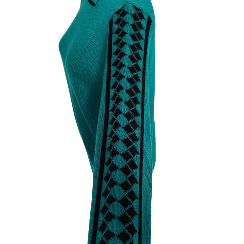 Vintage 1980s Vivanti ILGWU Union made Envelope Neck Sweater, 13