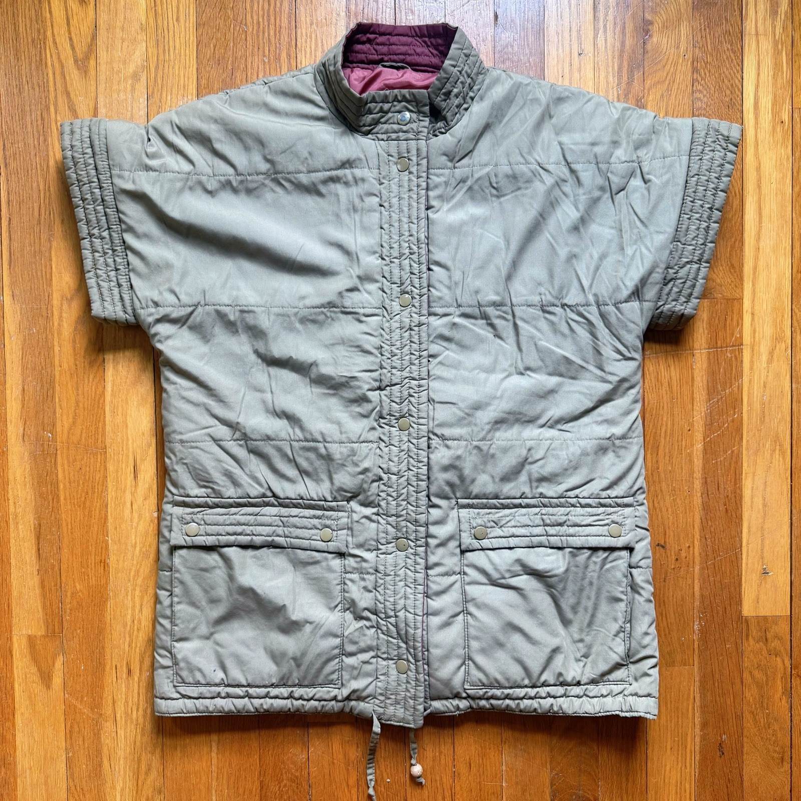Vintage 1980’s Andy Johns Puffer Coat Jacket Vest