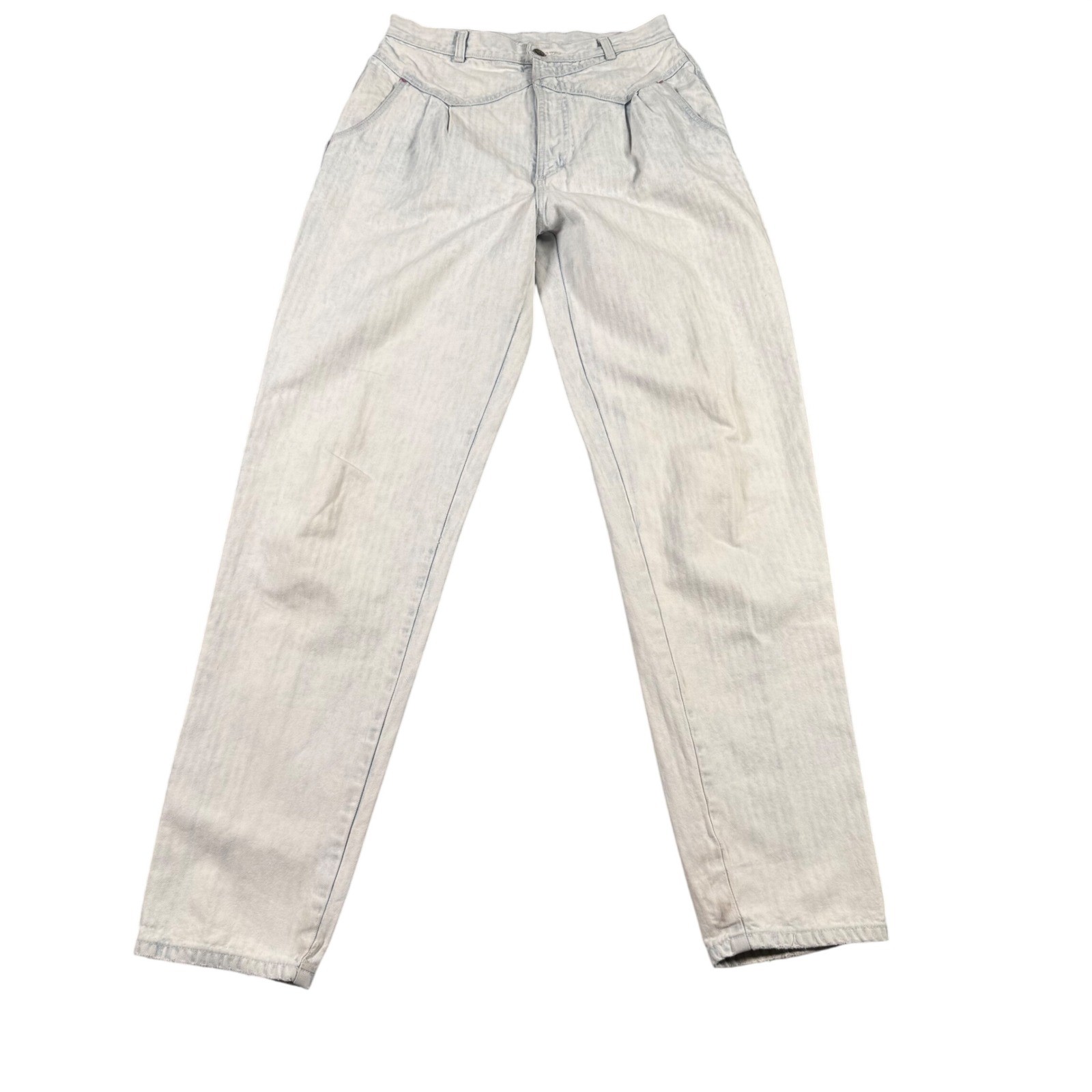 Ms Rocky Mountain Vintage High Waisted Western Jeans Light Herringbone 28×34