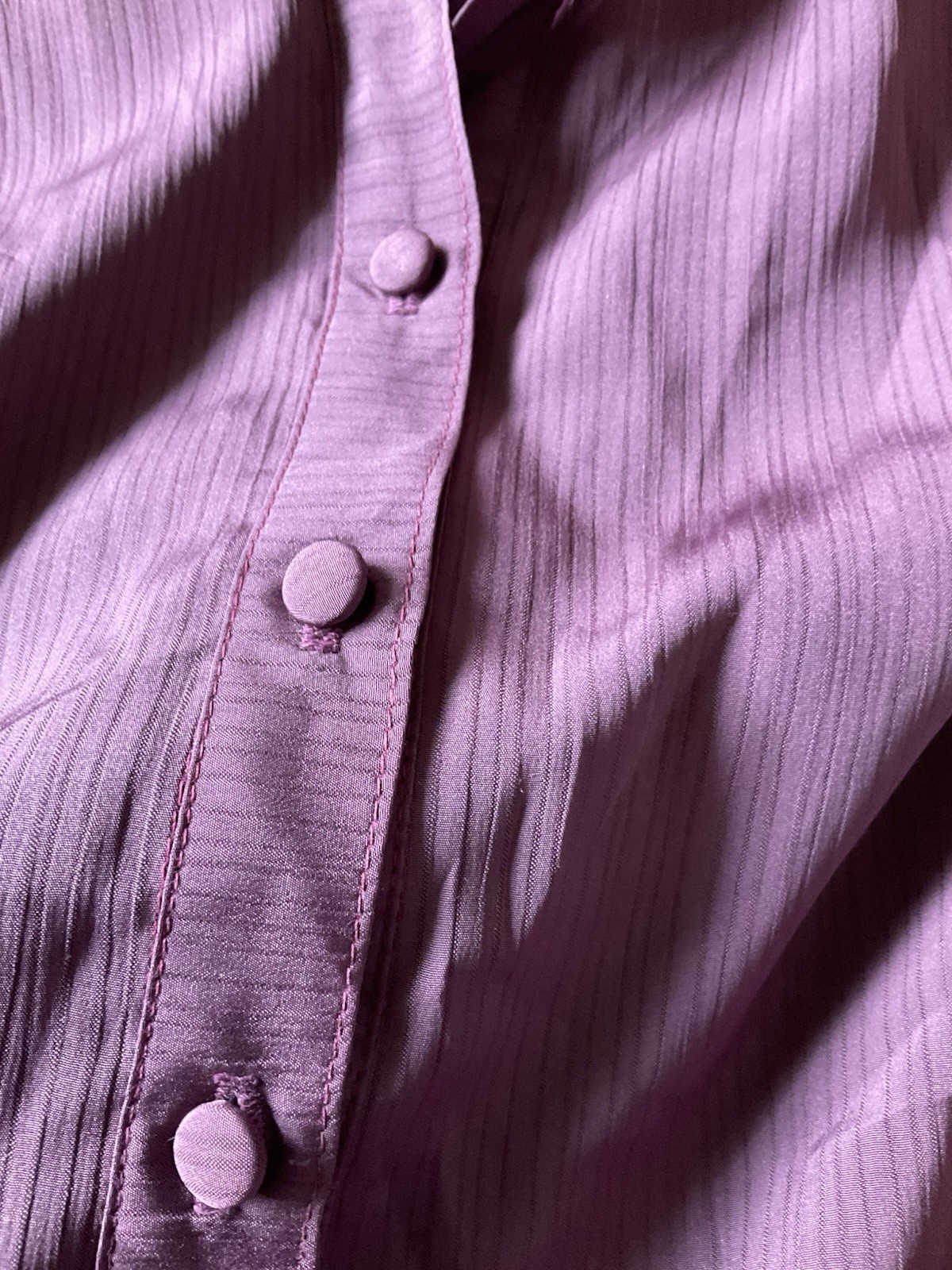 Mako Hawai’i Women’s Vintage Mauve Top Size Small Polyester