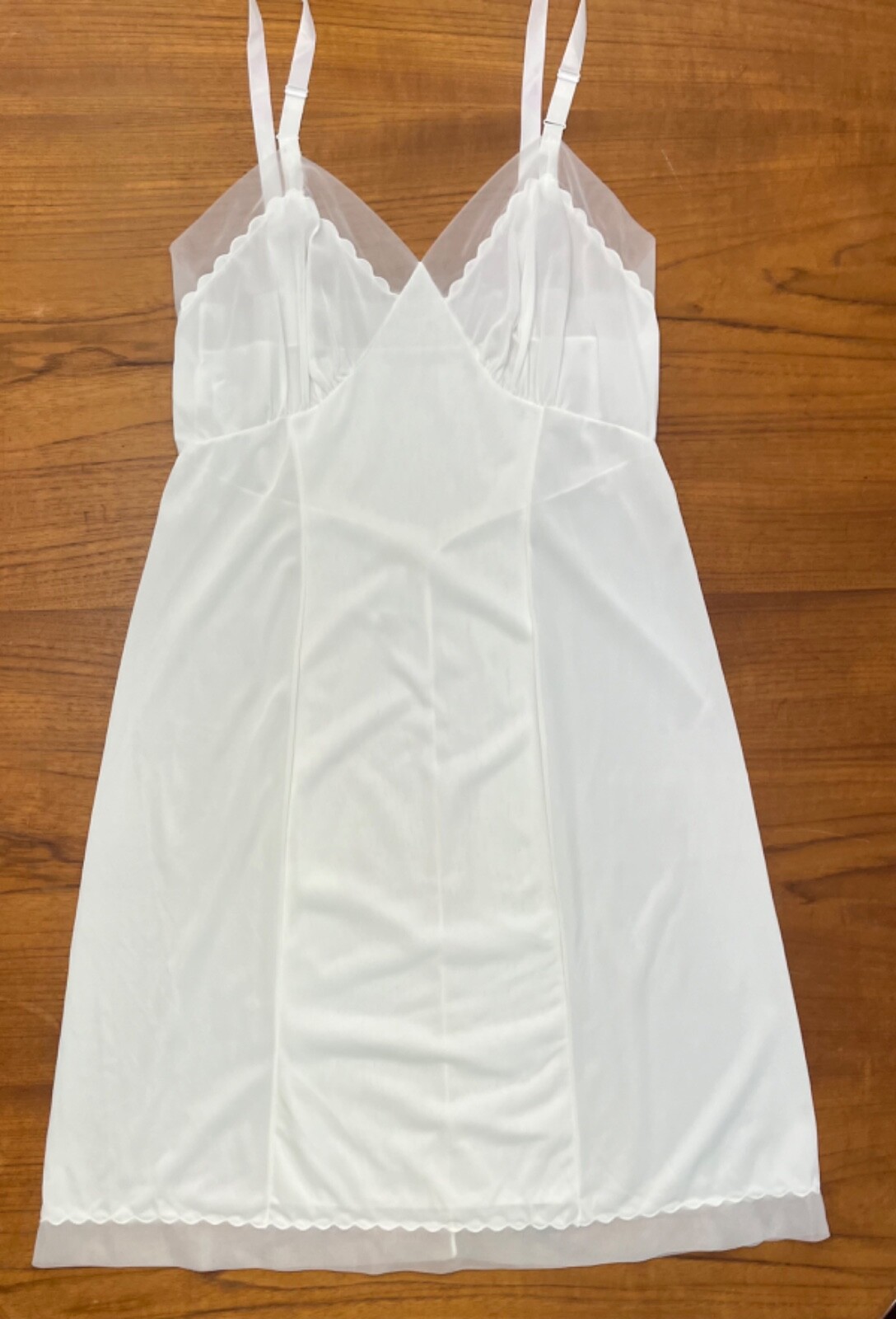 Vintage White Lingerie Femina Nylonv 70’s 80’s