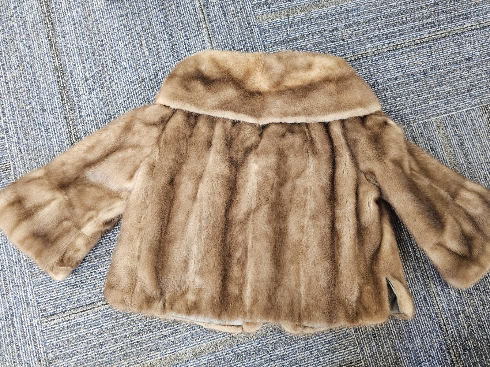 Vintage Mark Emba Autumn Haze Brand Genuine Mink Fur Jacket