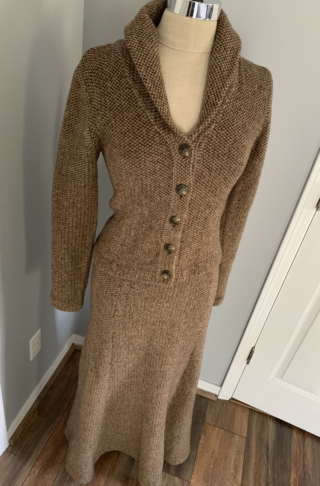 Vintage 90s Ralph Lauren Victorian Country Walking Suit Equestrian Edwardian 2Pc