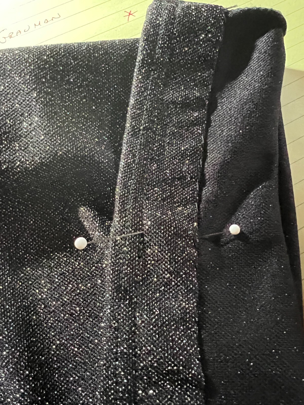 Vtg 90s Newport News Jumpsuit 1 Piece Black Silver Metallic Spaghetti Strap M/P