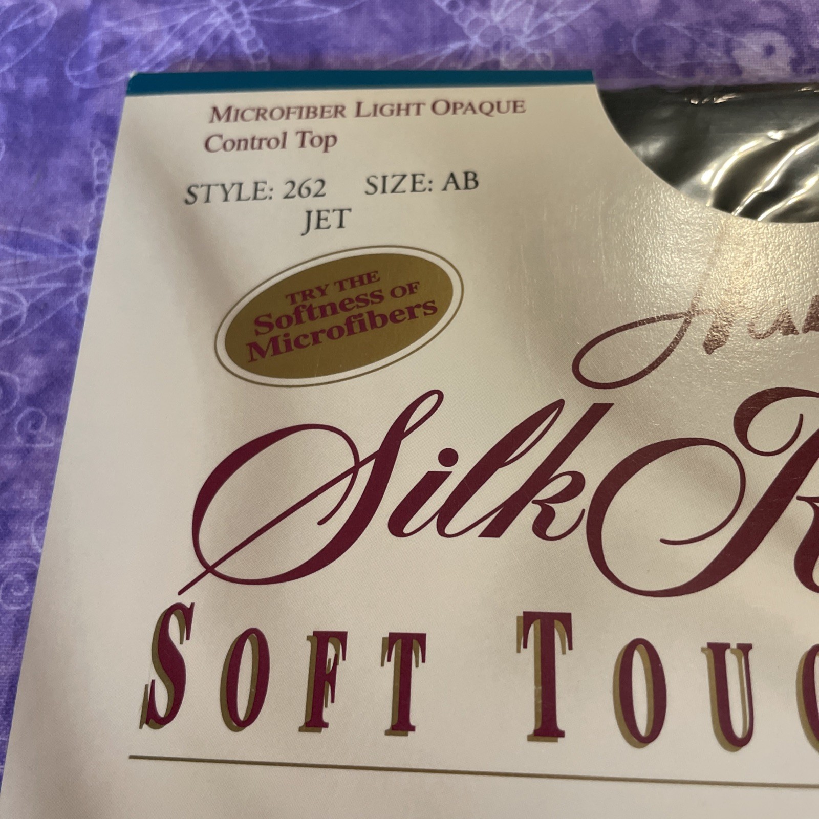 Hanes Jet Silk Reflections Soft Touch Opaque Pantyhose Hosiery Size AB NEW