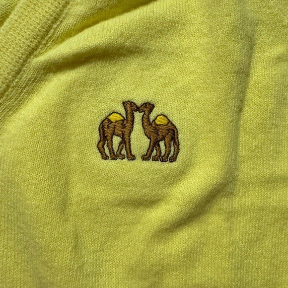 Vintage Lady Pickering Soft Yellow Sweater XL USA