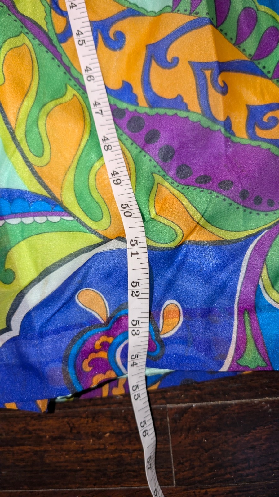 Incredible 1960’s Psychedelic Murray Hamburger&co. Maxi Dress