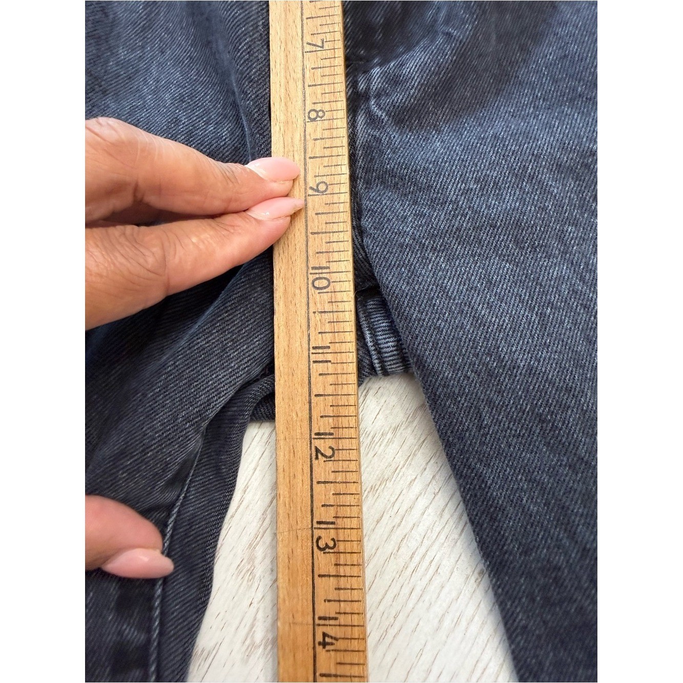 Denim Forum The ’90s Marlo Hi-Rise Baggy Jean size 25