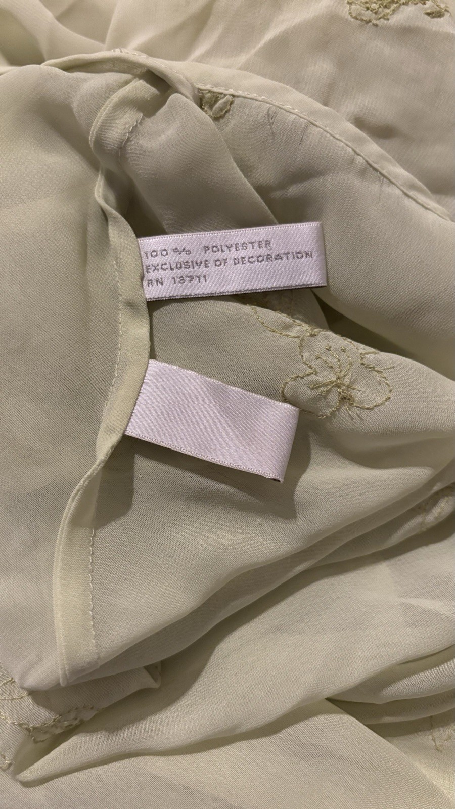 Vintage 90’s Style Sheer Slip Dress, Seafoam Green, Size Large