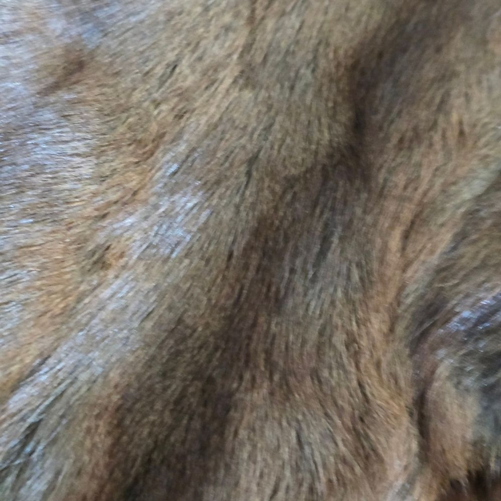 Duplers Furs Vintage Mid Century Mink Stole Cape Wrap Brown Chocolate S/M Formal