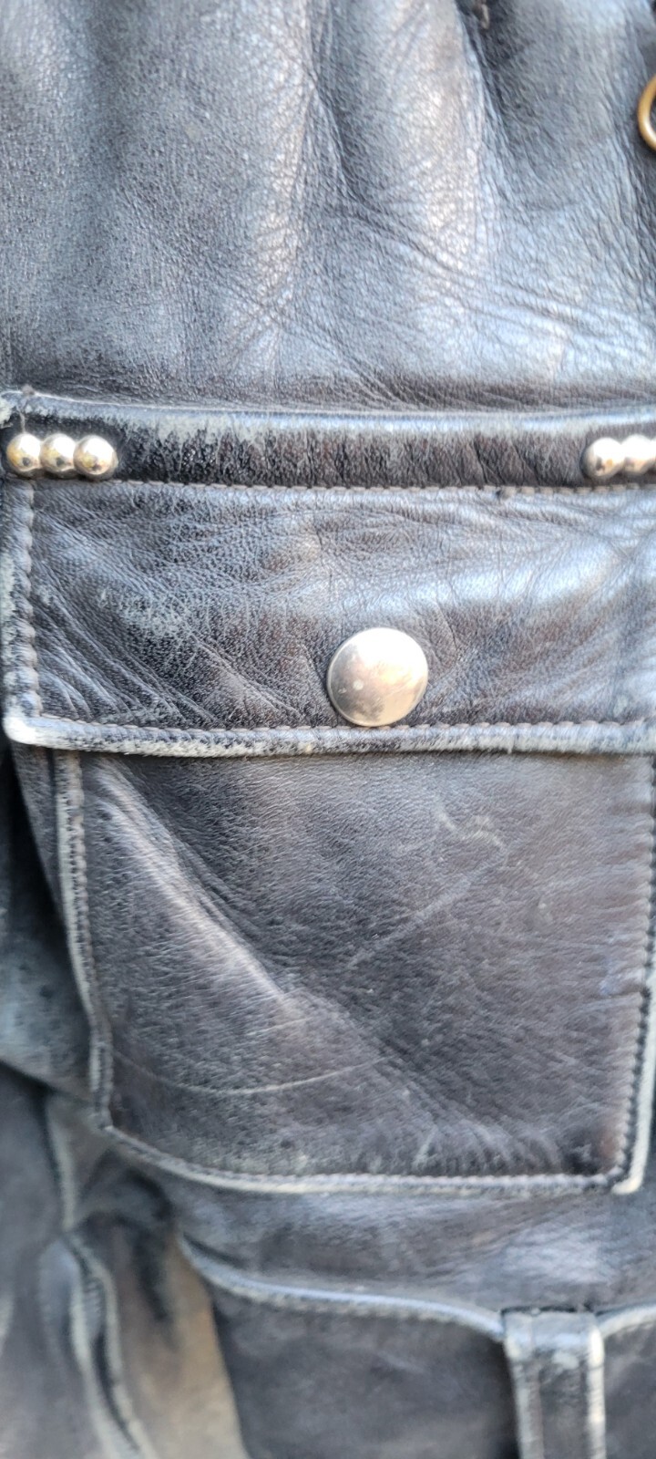 VINTAGE 1940S HARLEY DAVIDSON HORSEHIDE CYCLE QUEEN BIKER JACKET WOMENS XS-S