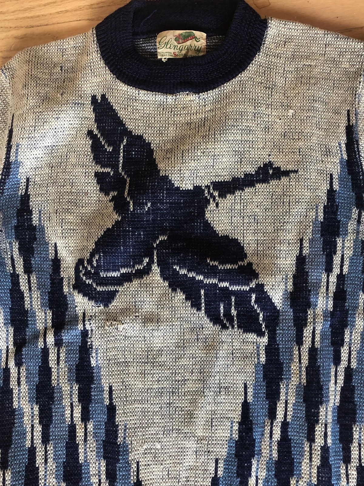 Vintage Flying Duck WOOL SWEATER Original S/M
