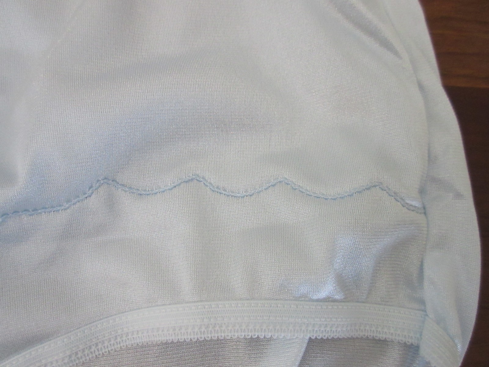 NOS DIXIE BELLE BLUE SISSY hi waist GRANNY pillow ta EMBROIDERY panties sz 9/2XL