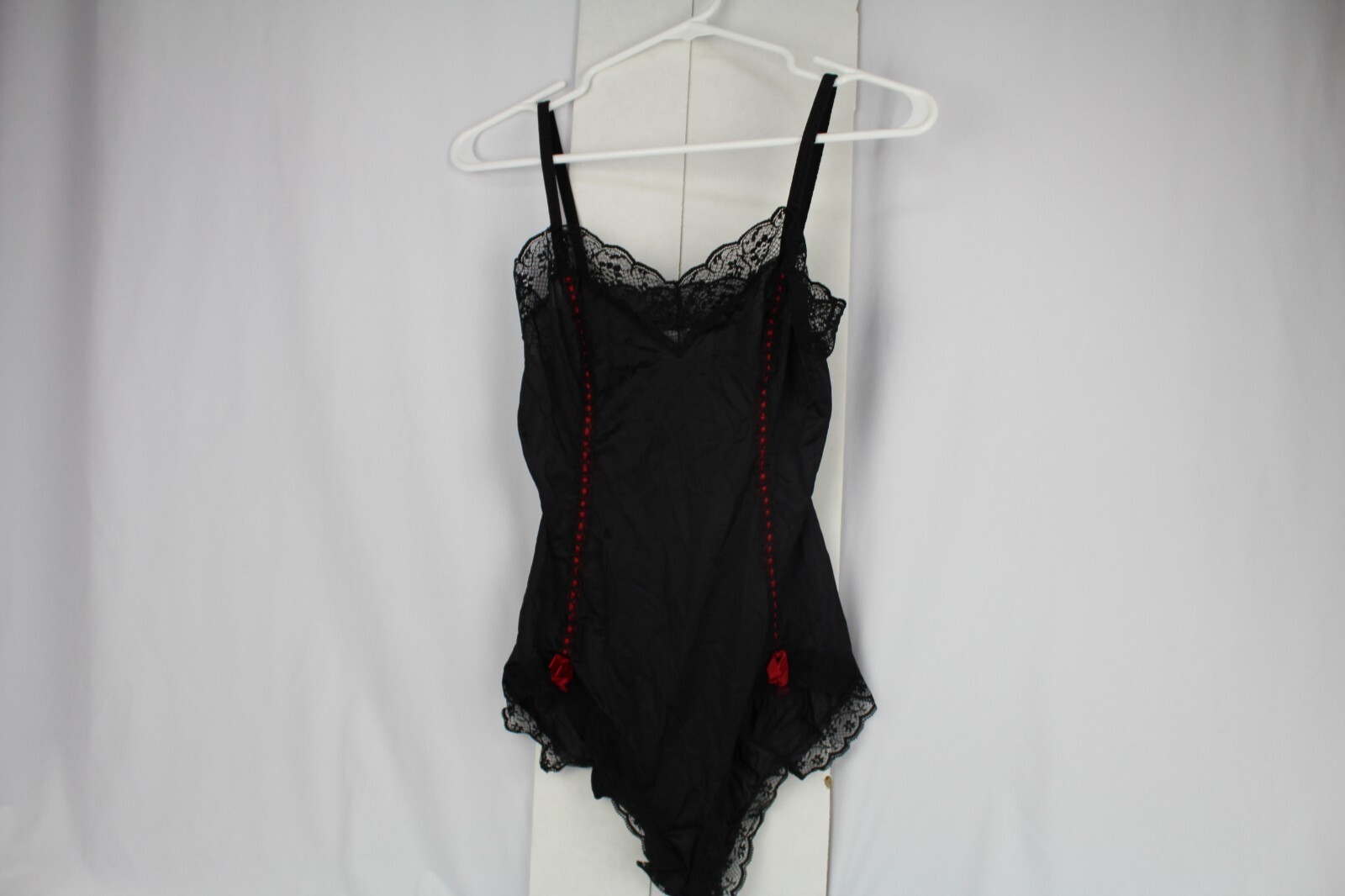 Sexy Lingerie Vintage LADY CAMEO Black Sleepwear Teddy Bodysuit