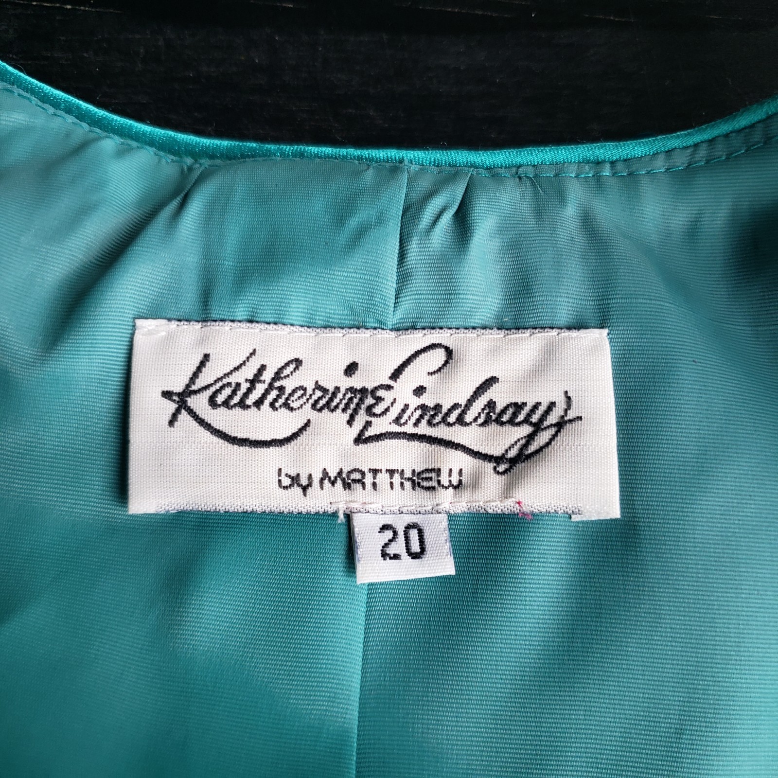 Green Sequin Jacket 20W Katherine Lindsay By Matthew Evening Party Glam Cocktail