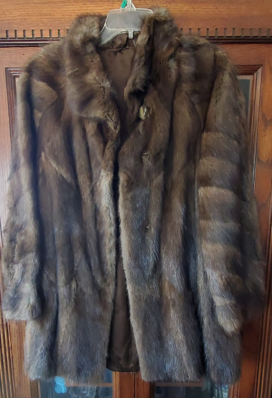 Vintage Brown Sable Fur Coat Arrow American