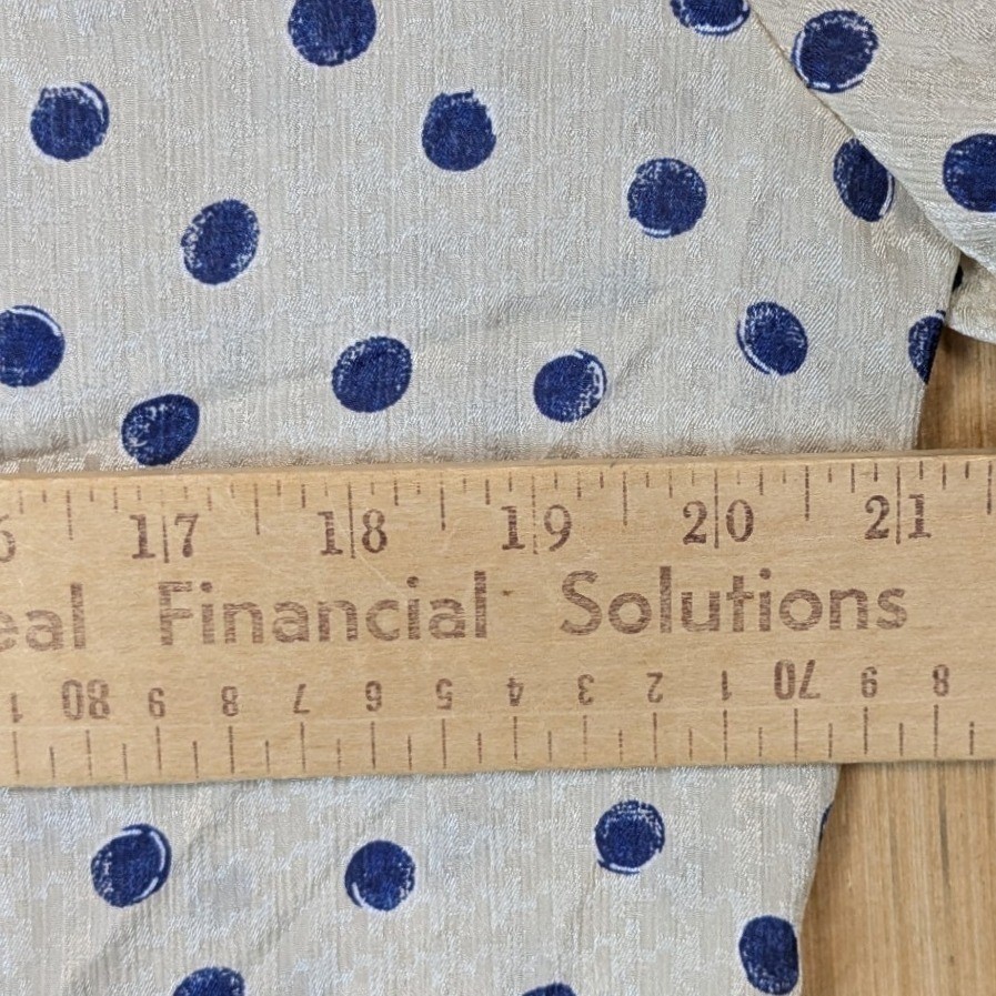 Vintage Pendleton Country Sophisticates Retro Old Money Polka Dot Top Petite 12