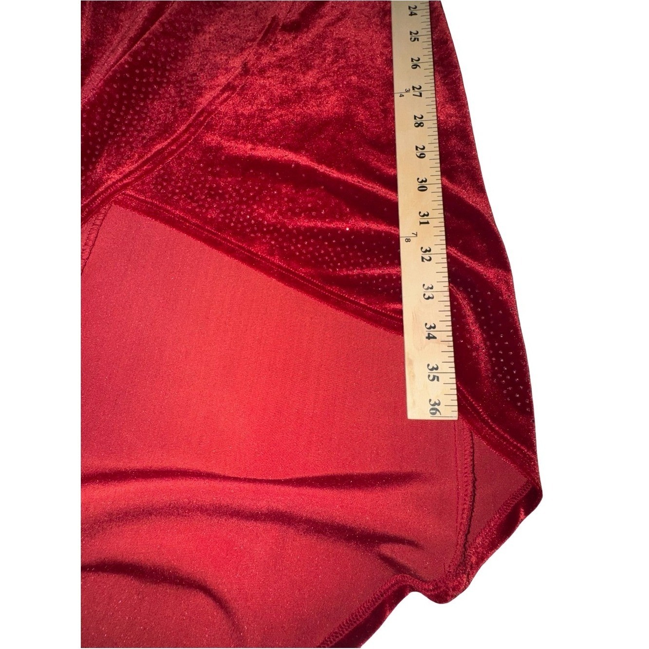 Rampage VTG mob wife vampy Red Velvet Slip Dress Sz S Y2K Gossip Girl Midi Dress