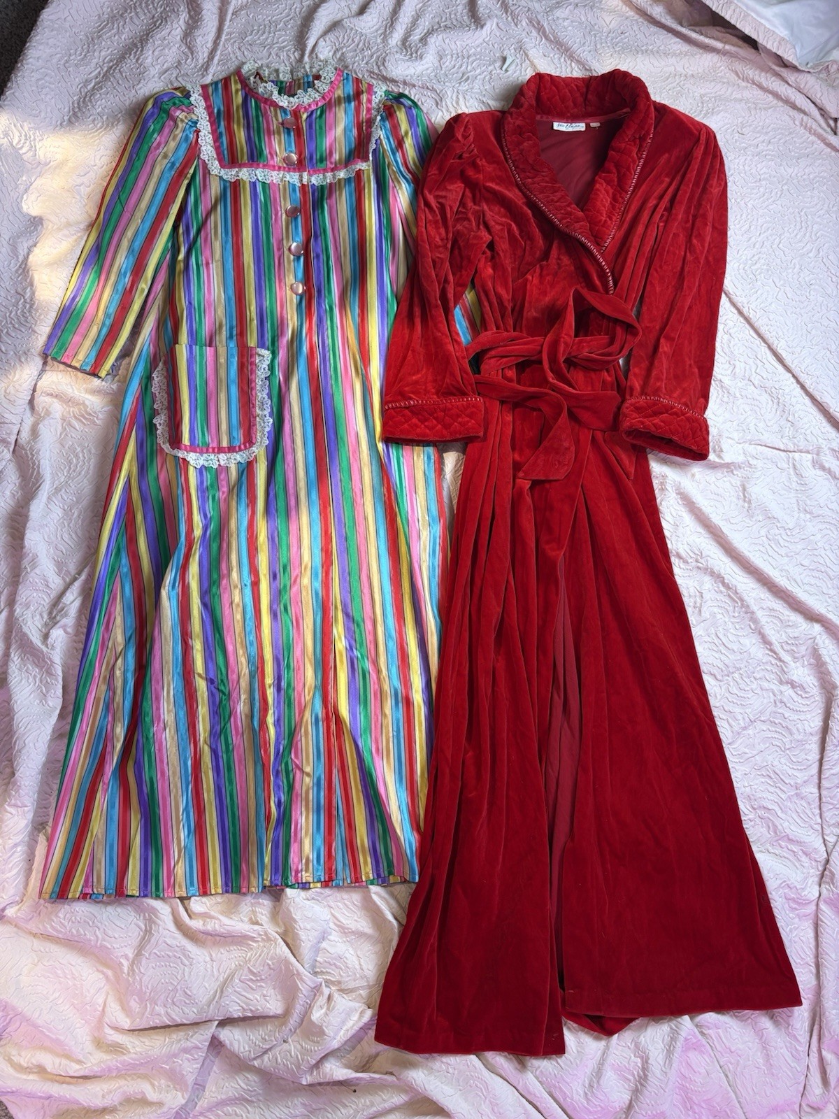 Vintage Reseller Loungewear Lot 1950s 1960s 1970s Pajamas Robes Nightgowns