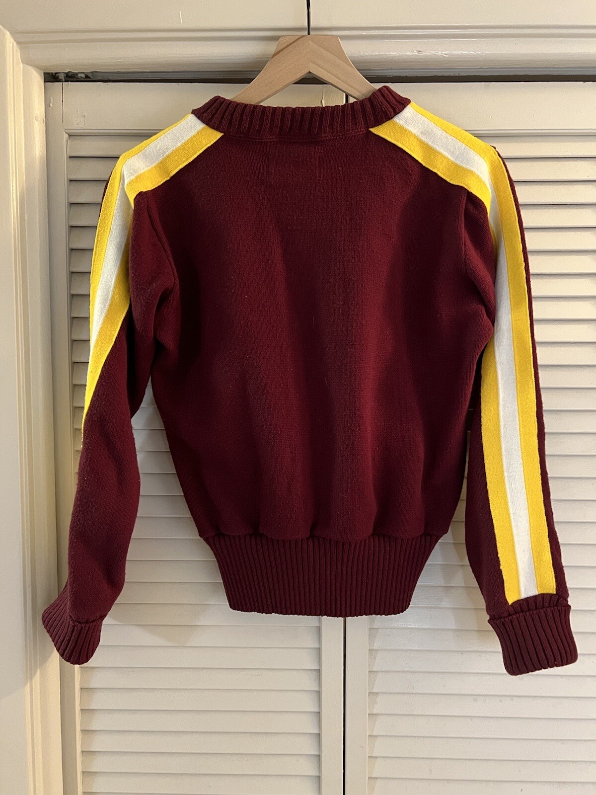 Vintage Piner Varsity Spirit Fashions Cheer Sweater Size 38 Made in USA