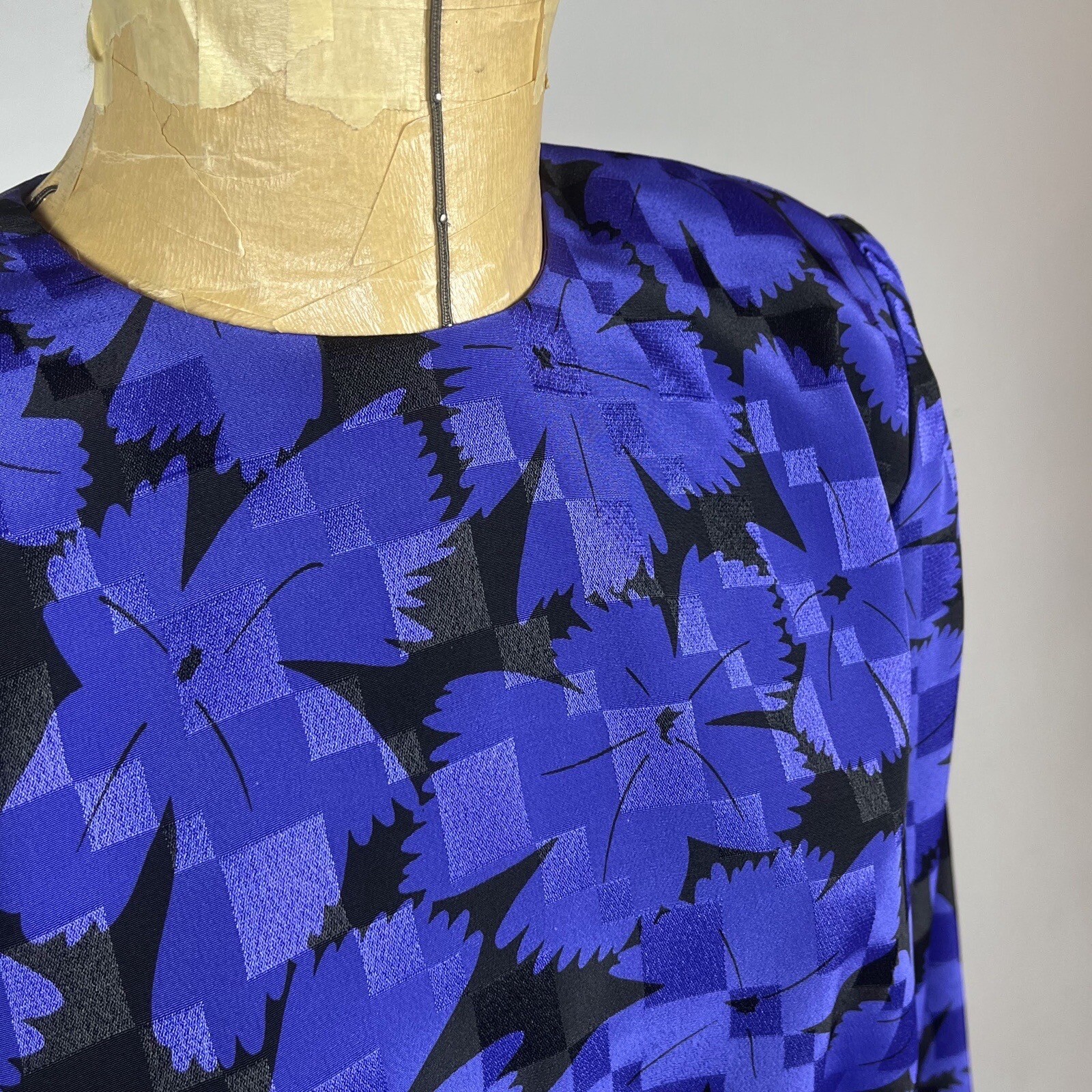 Vintage The Kollection Ltd. Petites 100% Silk Dress – Extra Small