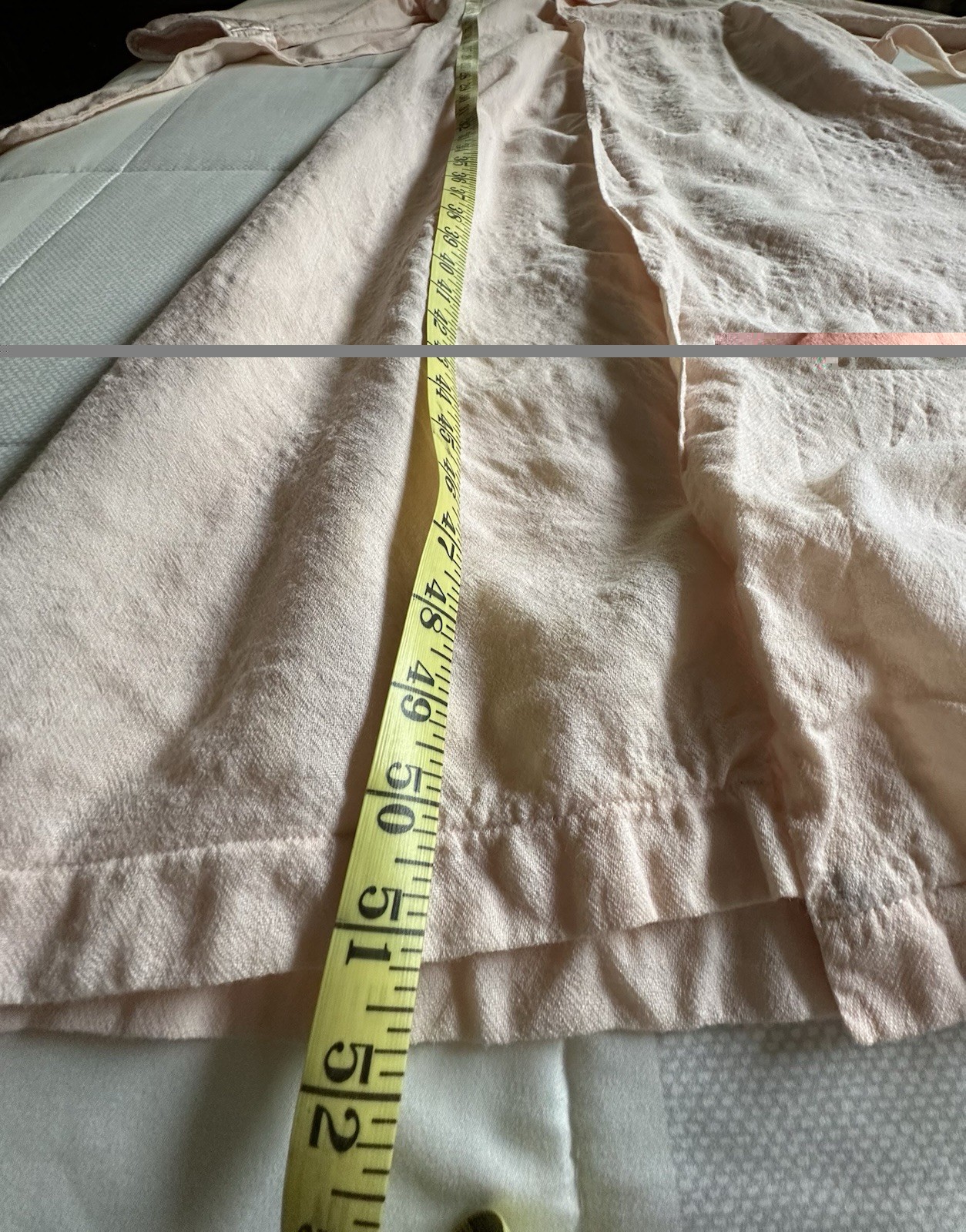 VTG 70s Neiman Marcus Wool & Silk Woman’s Size Small Robe Pink/Peach READ