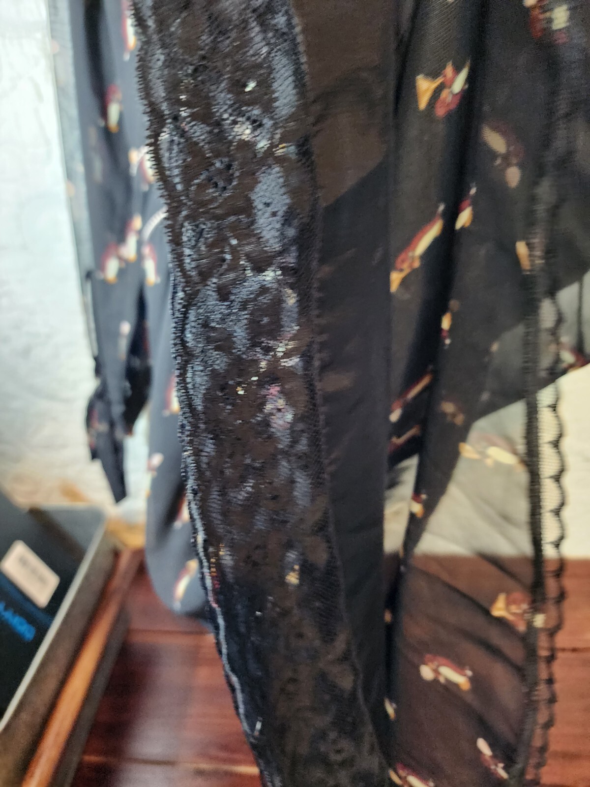 RARE Coach Neck Tie Dress Penguin holding champagne glass Rare print SZ 10.
