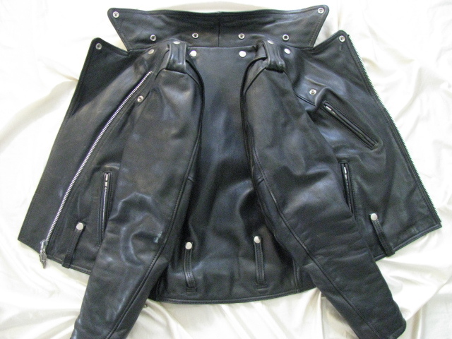 Harley Davidson Motorcycle Leather Jacket H-D Vtg 90s Cycle Champ Queen S 36 W