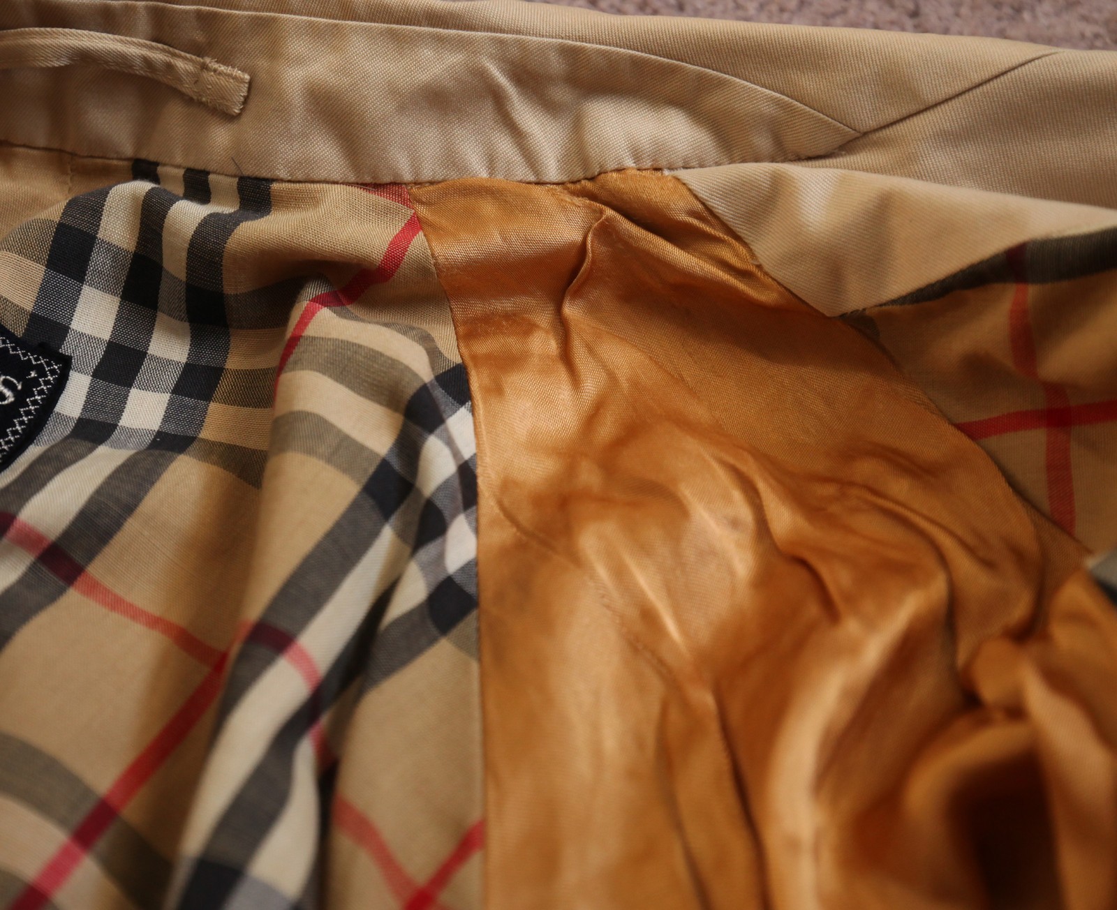 Vintage Burberrys Trench Coat *Altered, shortened* Made in England