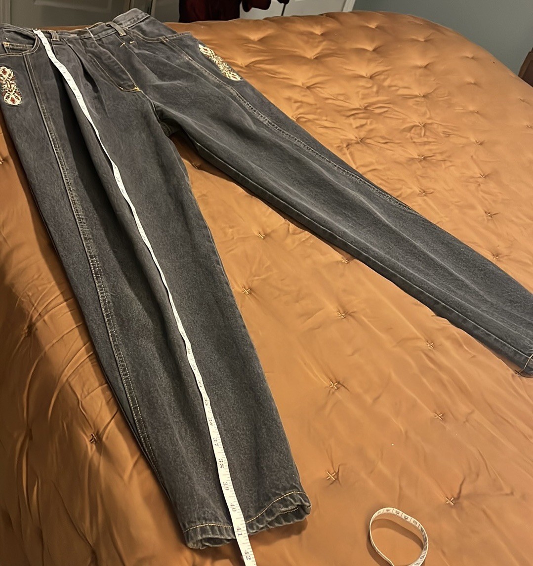 VTG 1990s Together! Mom Jeans size 6 / 26 x 29 Embroidered