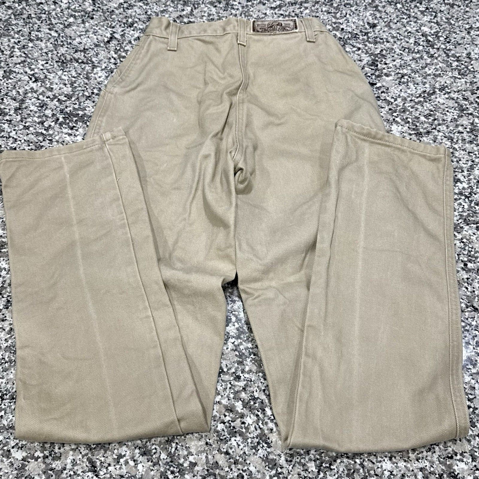 Vintage Authentic Rockies Bareback High Rise Size 3/26 Inseam 34 Khaki Tan