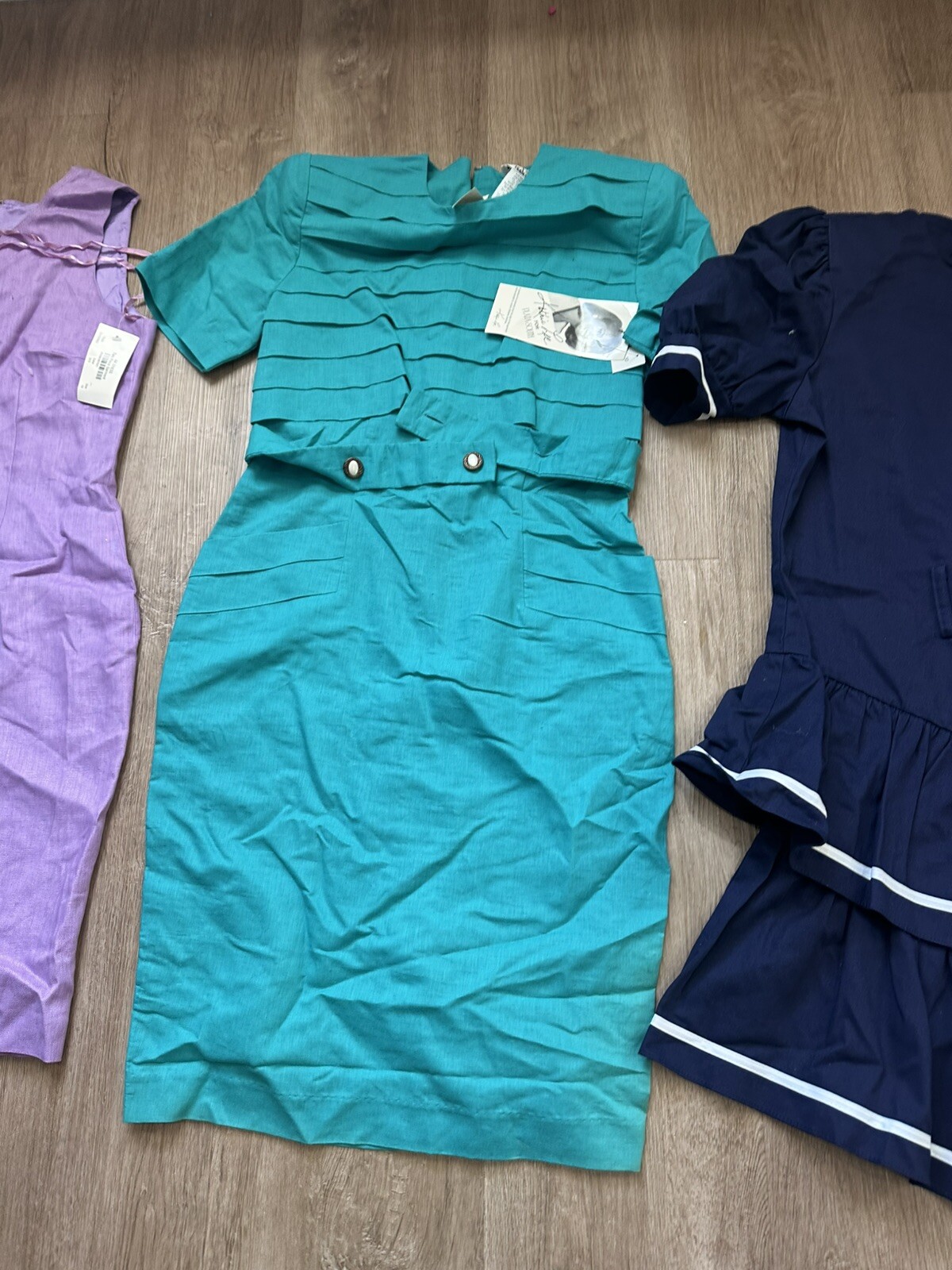 VINTAGE 1980’s SZ 10/13 NEW WITH TAGS DRESSES ANNE KLEIN, MAYVENS, KATHY LEE