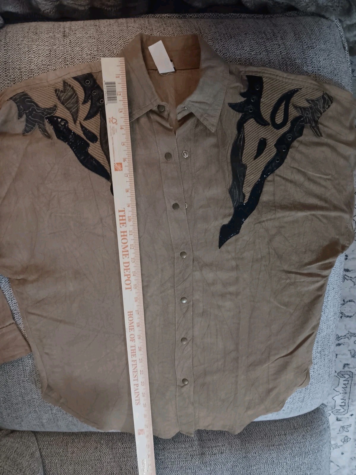Vintage Cowboy Core Western Style Riding Shirt Rodeo Country Fest, Womens Medium