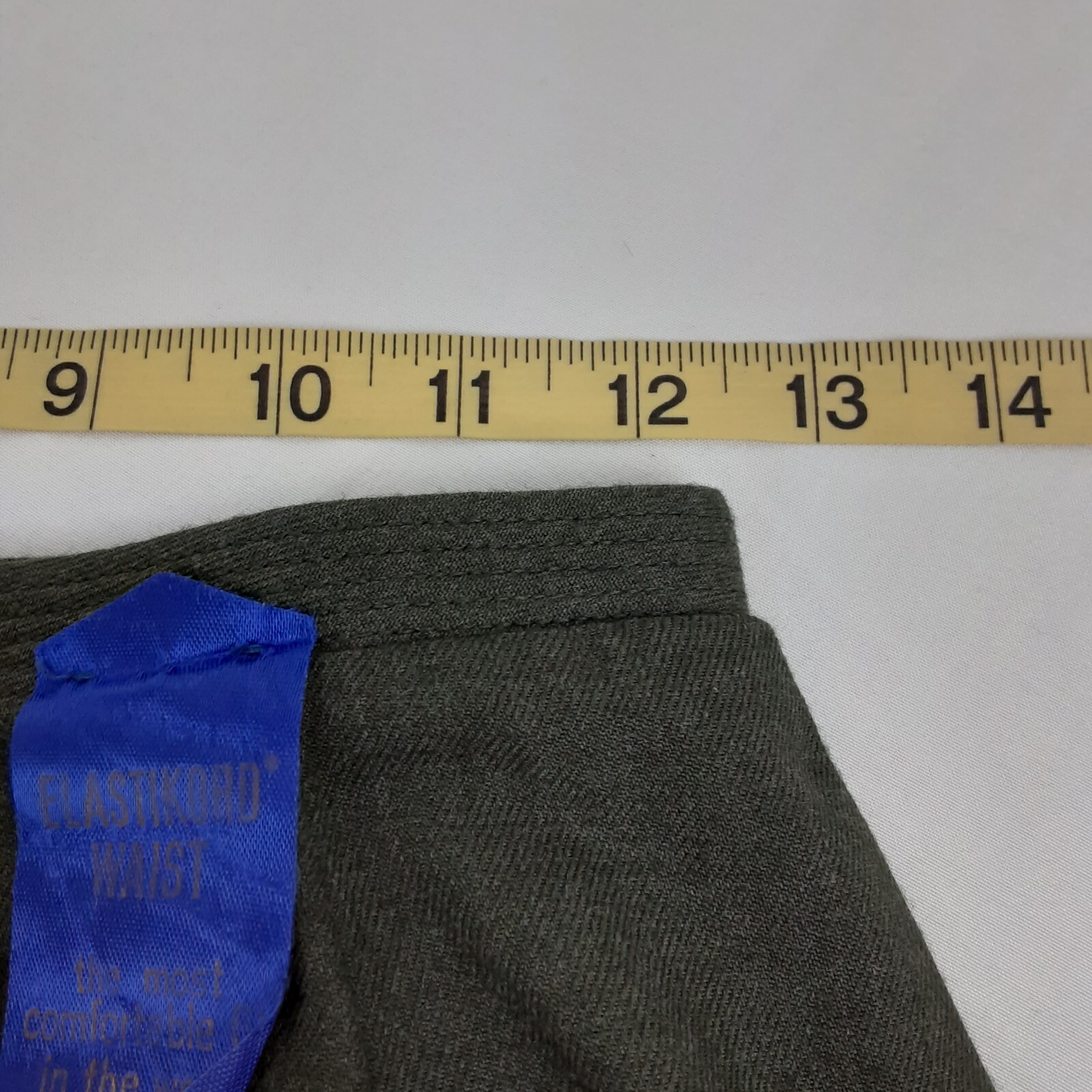 Koret Of California Skirt Adult 13 14 Green Zip Straight Vintage Dress Work