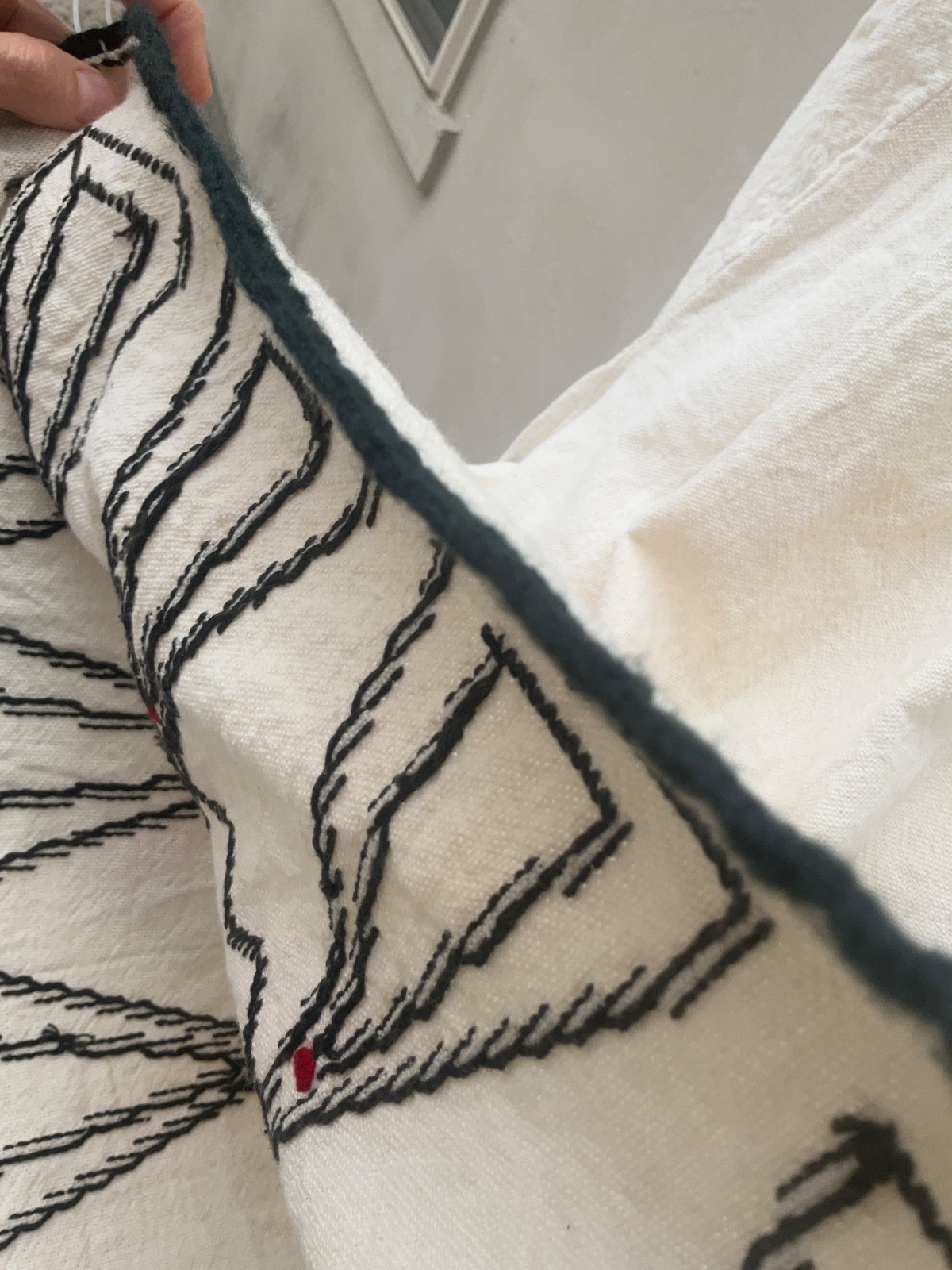 Vintage Embroidered Peasant Blouse